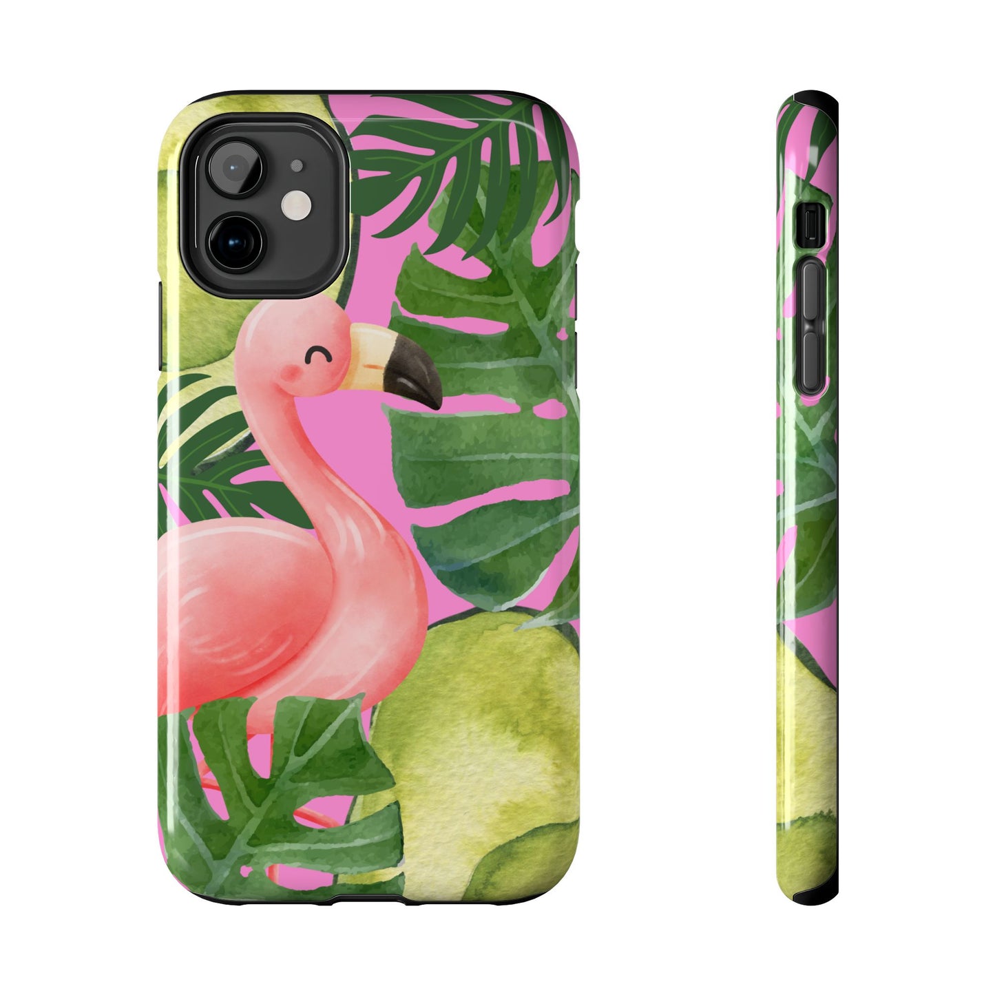Tropical Flamingo, Cute, Summer Vibes Tough Phone Case