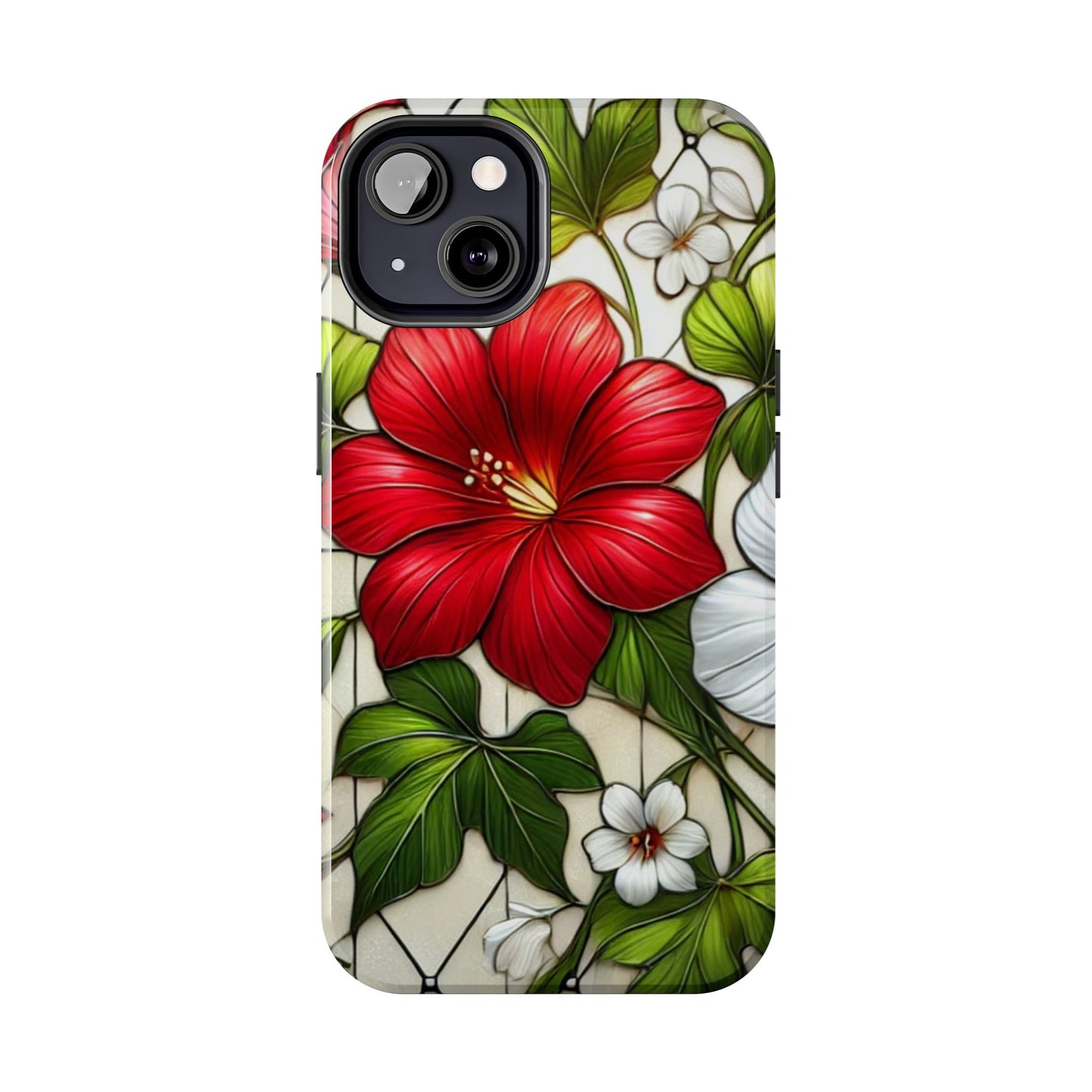Tough Phone Case with Vibrant Floral Design - Perfect Gift for Nature Lovers