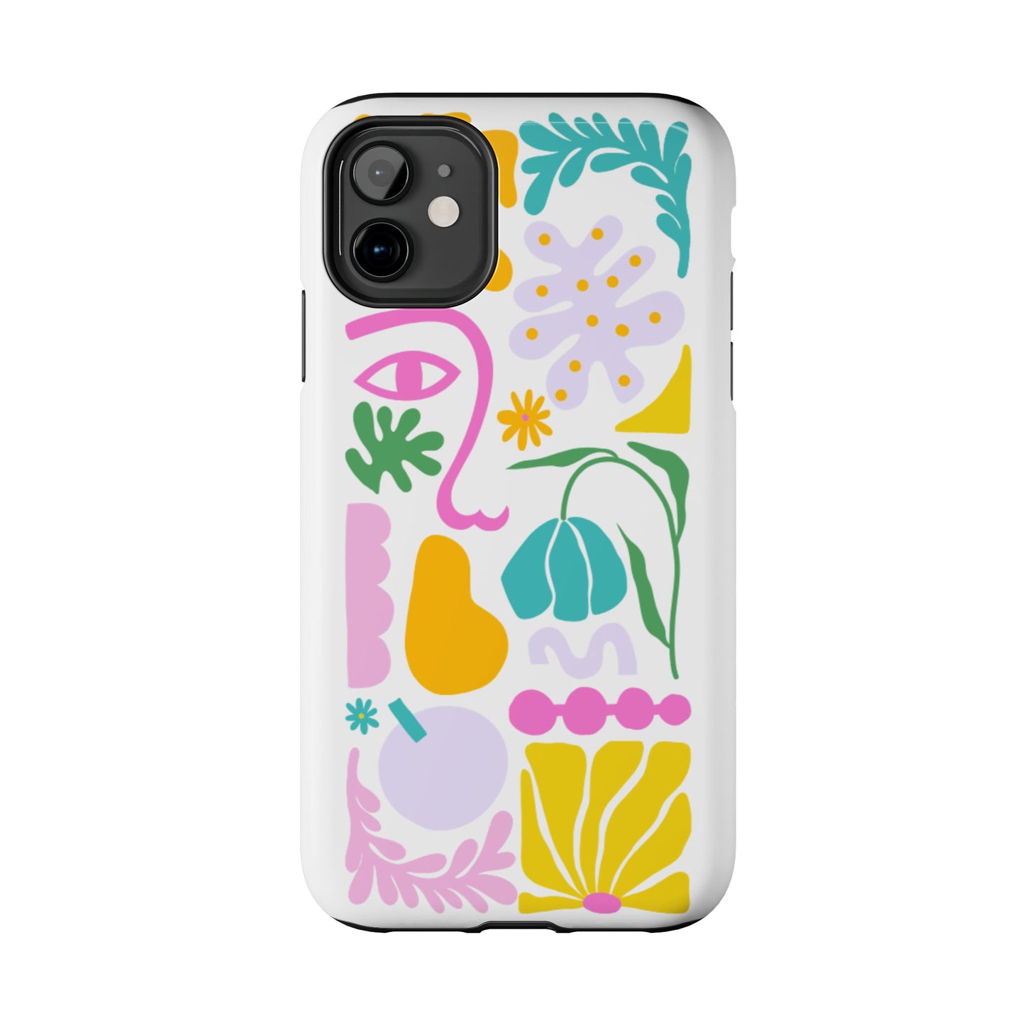Vibrant Floral Phone Cases, Tough Smartphone Cover, Artistic Cell Phone Protector, Unique Gift for All Occasions, Trendy Tech Accessory