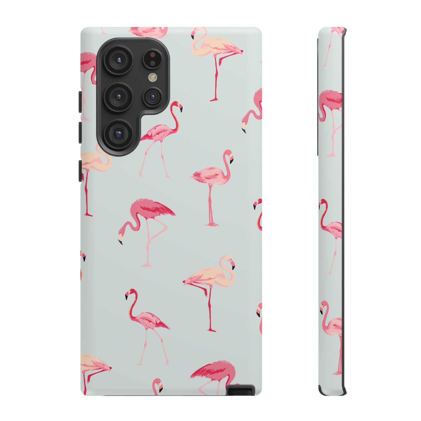 Stylish Flamingo, Summer Vibes Tough Phone Case for Samsung