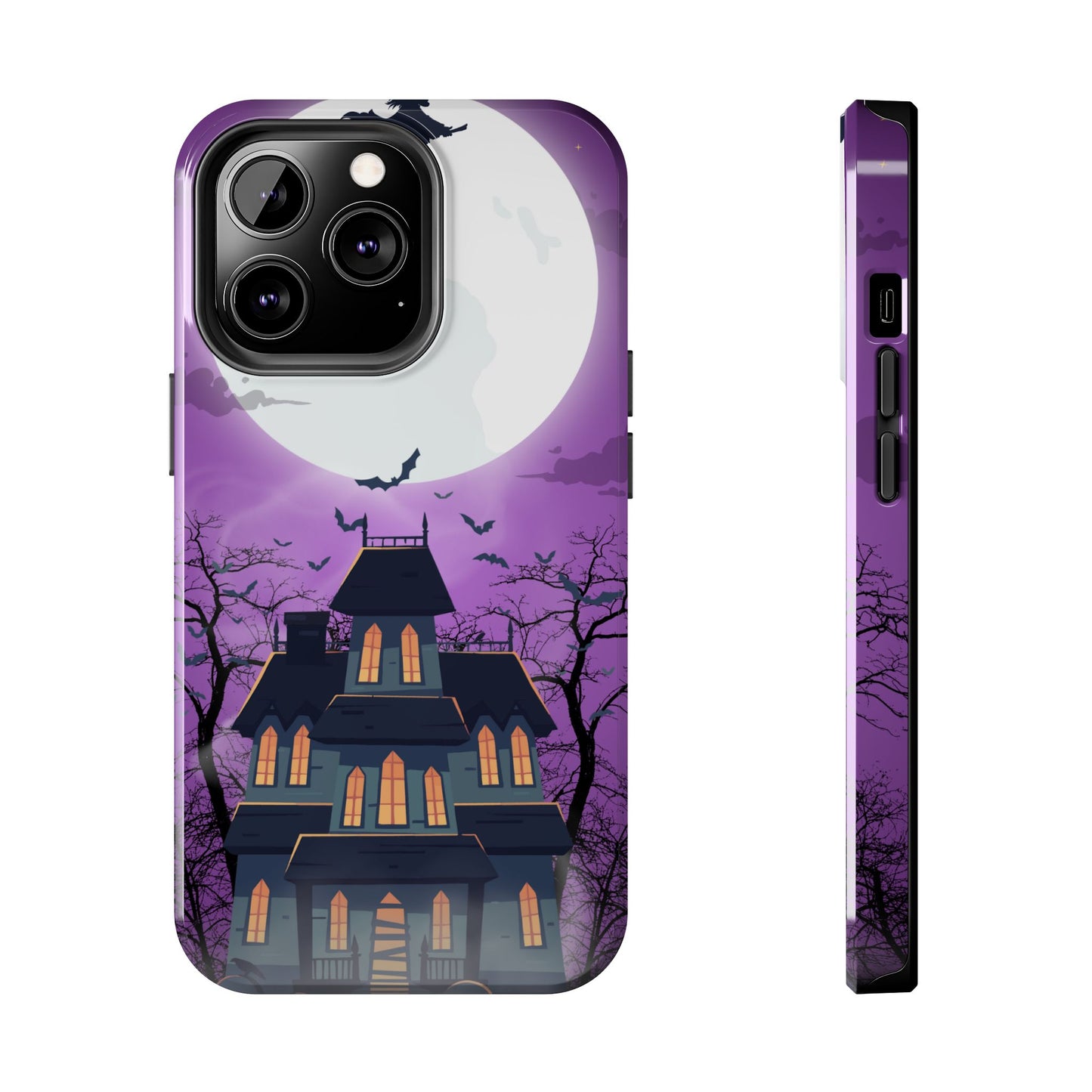 Halloween Haunted, Spooky House, Witchy Vibe Phone Case for Iphone