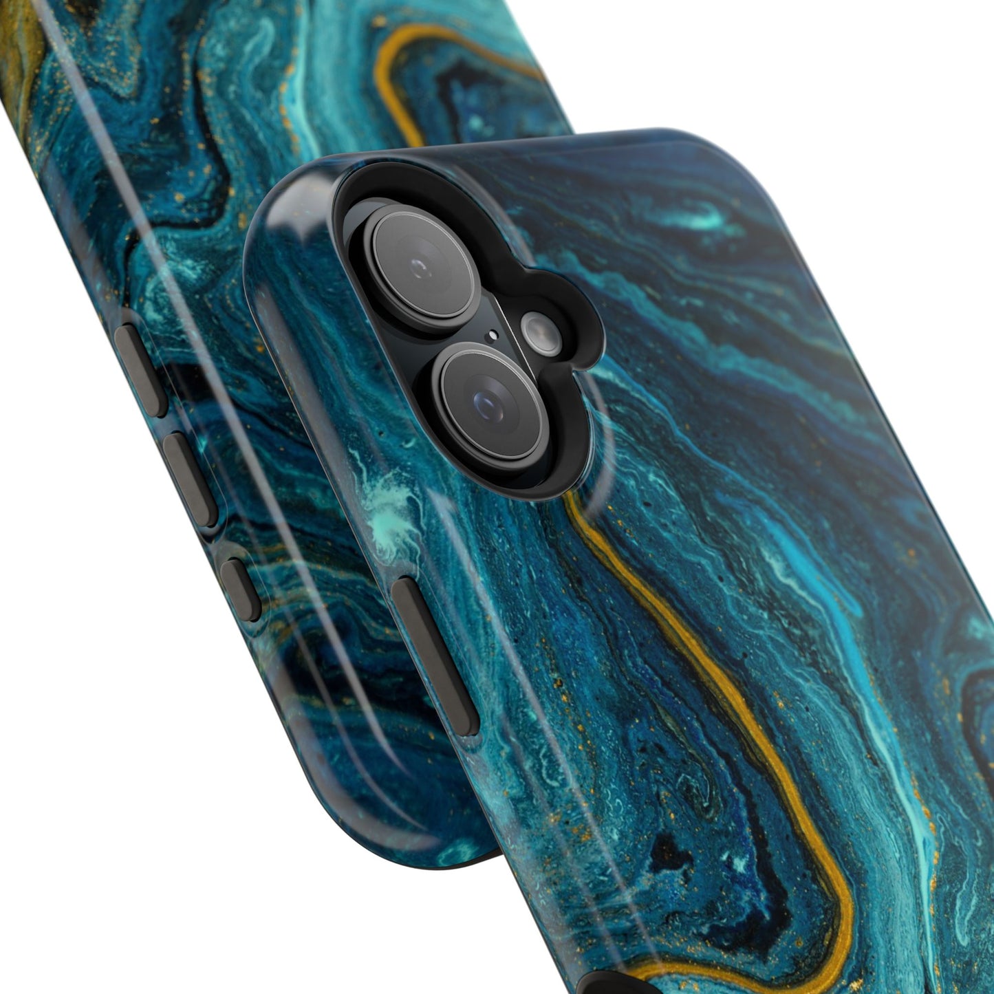 Marble Print MAGNETIC, Unique Tough Phone Case