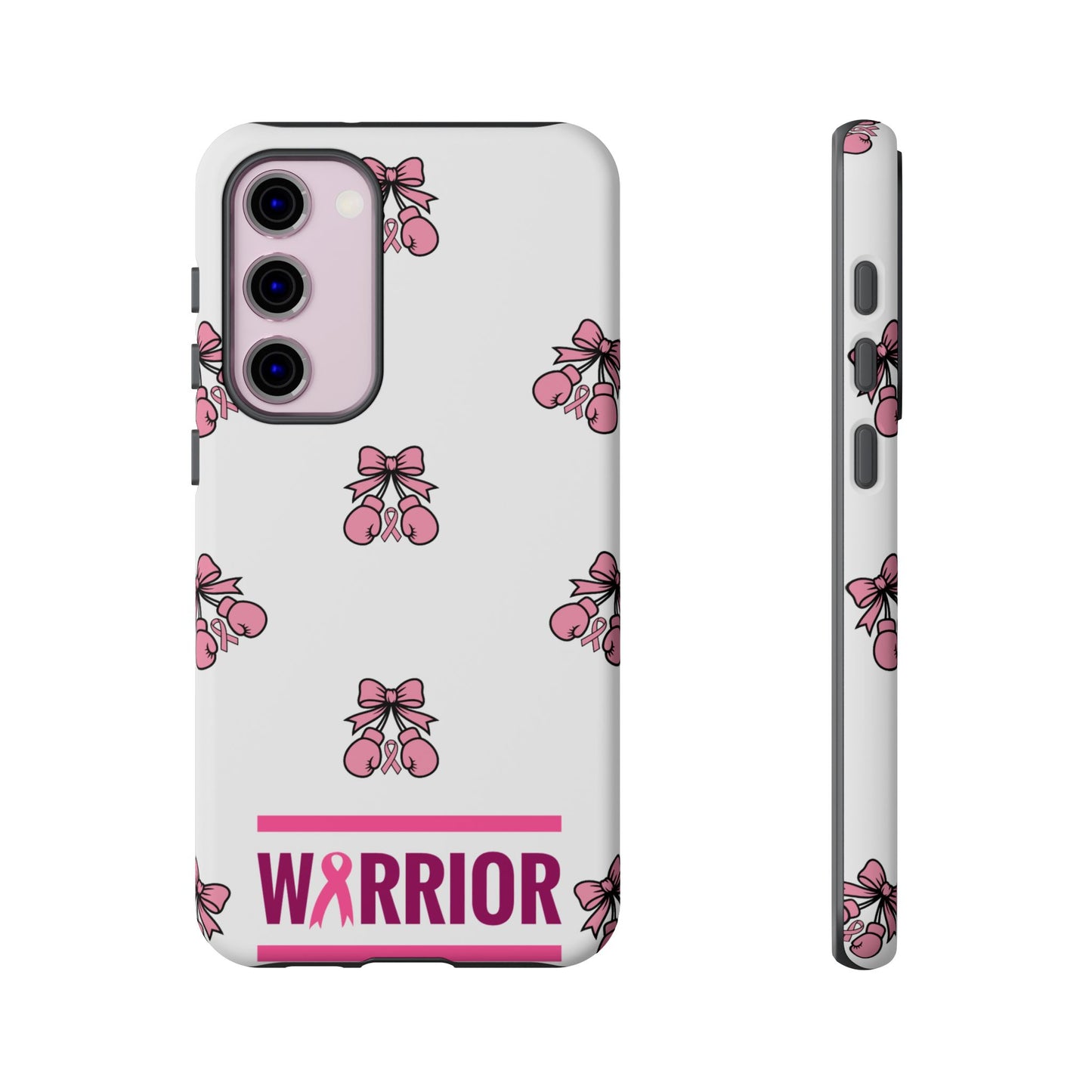 Phone Case - Pink Warrior Cancer Awareness Gift for Breast Cancer Survivor for Samsung