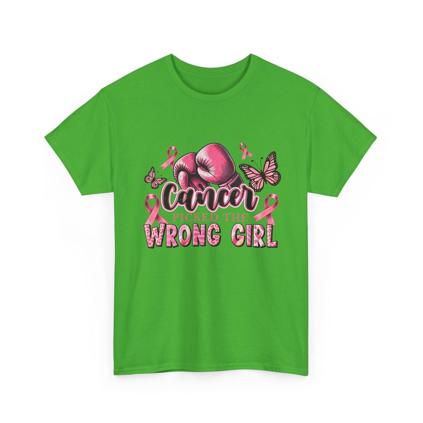 Cancer Awareness Tee - Picked the Wrong Girl Unisex Cotton Shirt