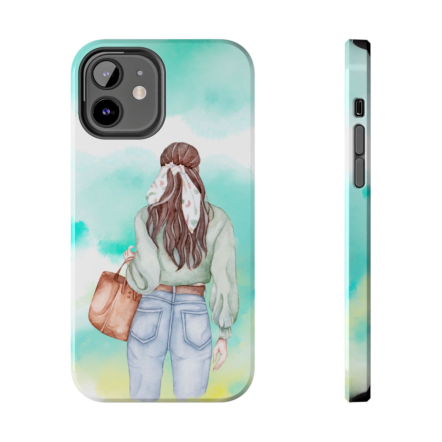 Whimsical Woman Tough Phone Case