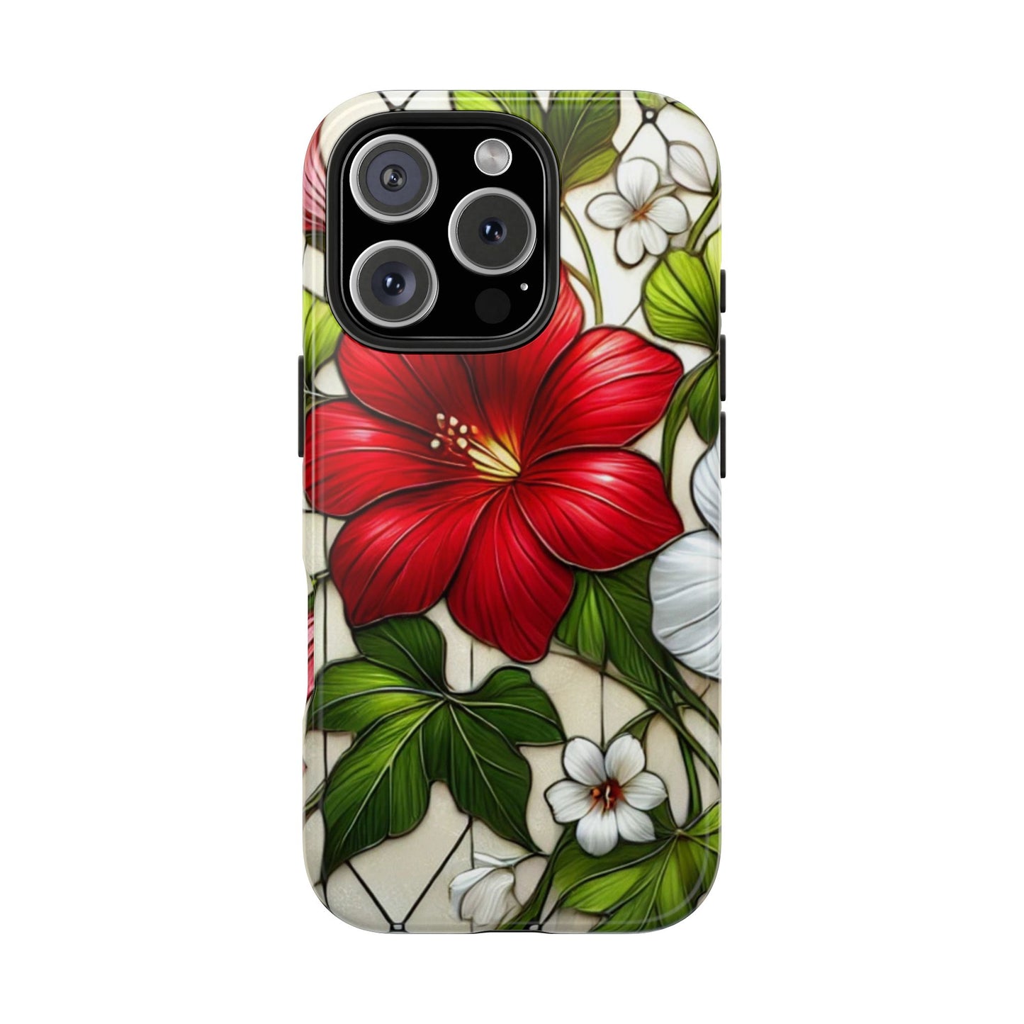 Tough Phone Case with Vibrant Floral Design - Perfect Gift for Nature Lovers