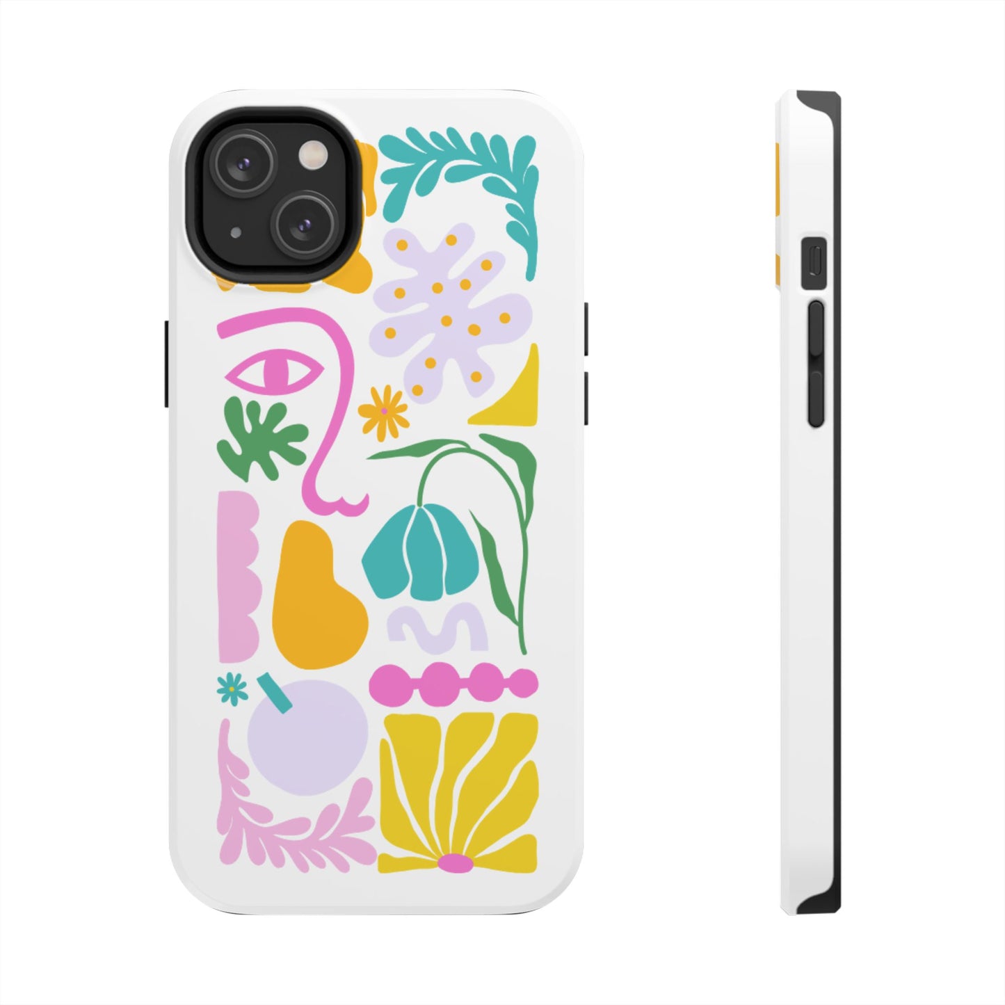 Vibrant Floral Phone Cases, Tough Smartphone Cover, Artistic Cell Phone Protector, Unique Gift for All Occasions, Trendy Tech Accessory