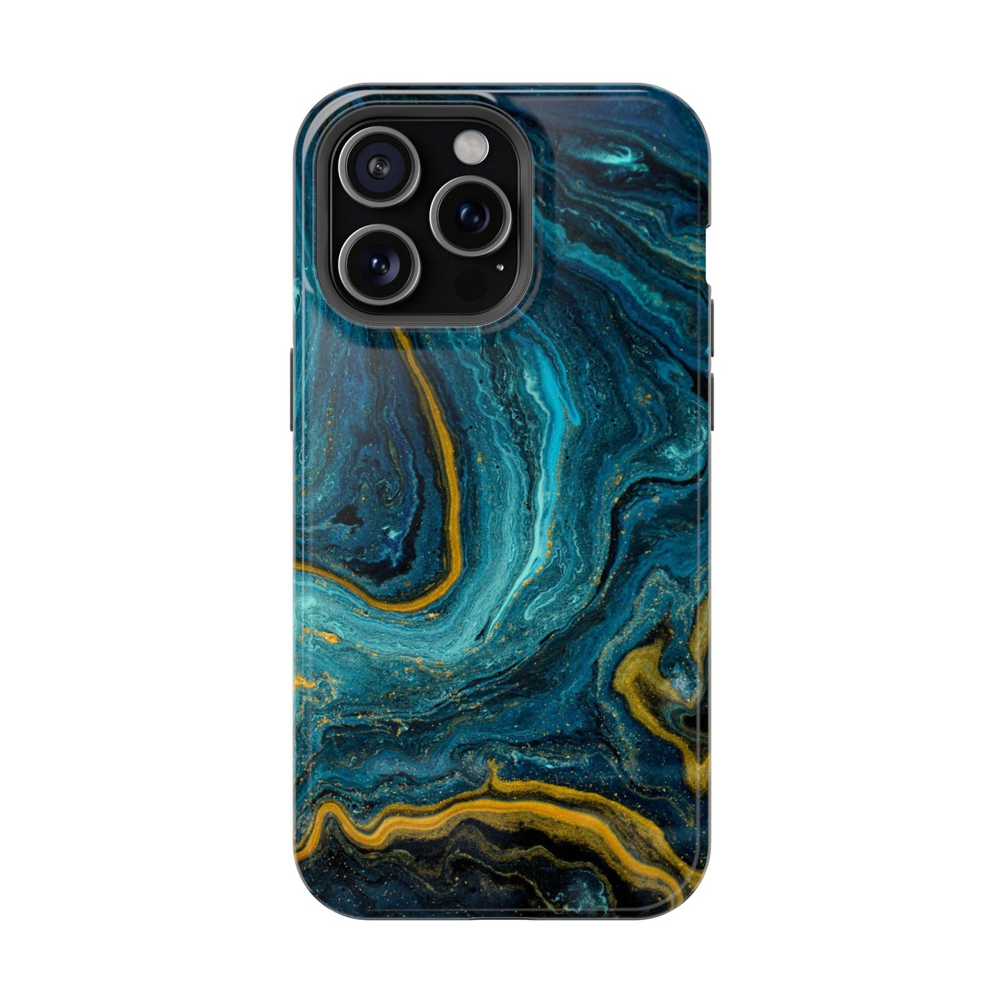 Marble Print MAGNETIC, Unique Tough Phone Case