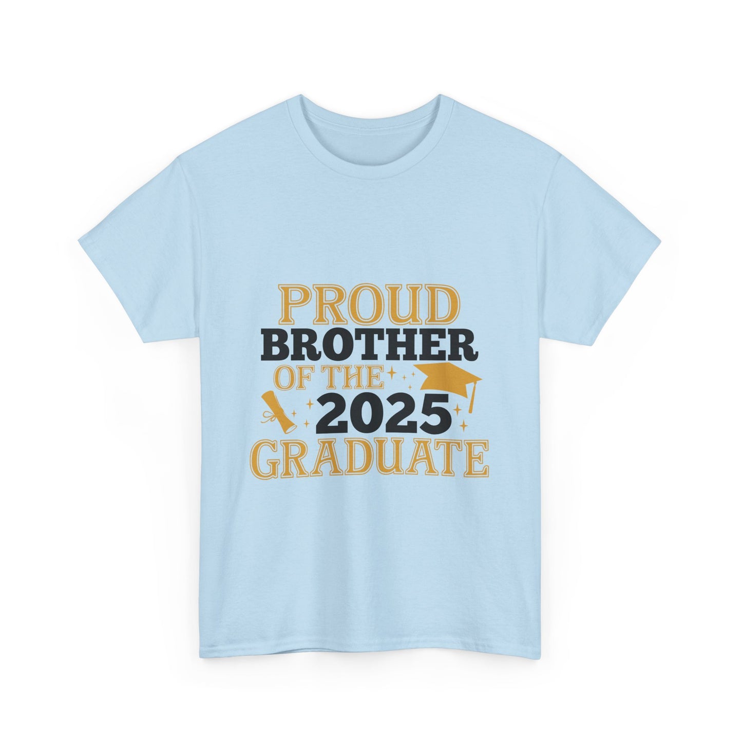 Proud Brother of the 2025 Graduate Unisex Cotton Tee