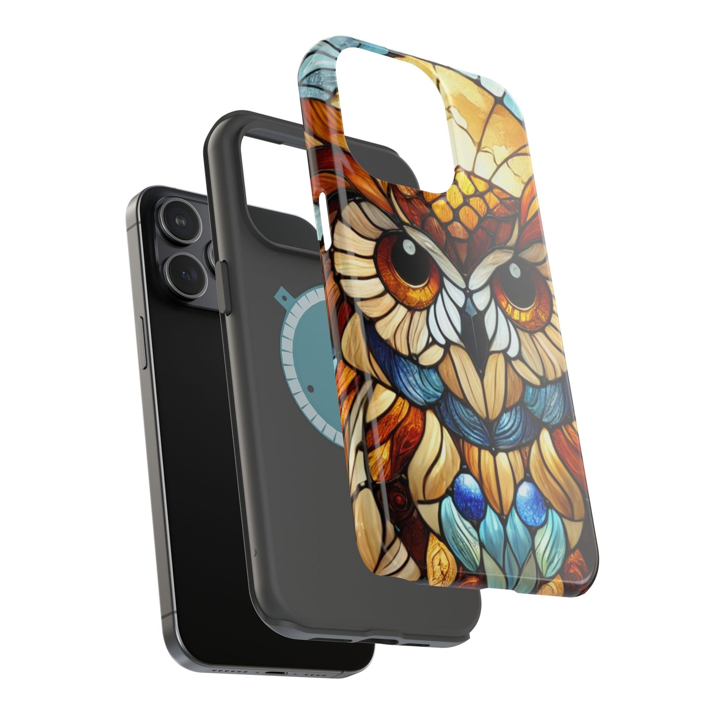 Bohemian Owl MAGNETIC Phone Case for Owl Lovers- Perfect Gift for Iphone