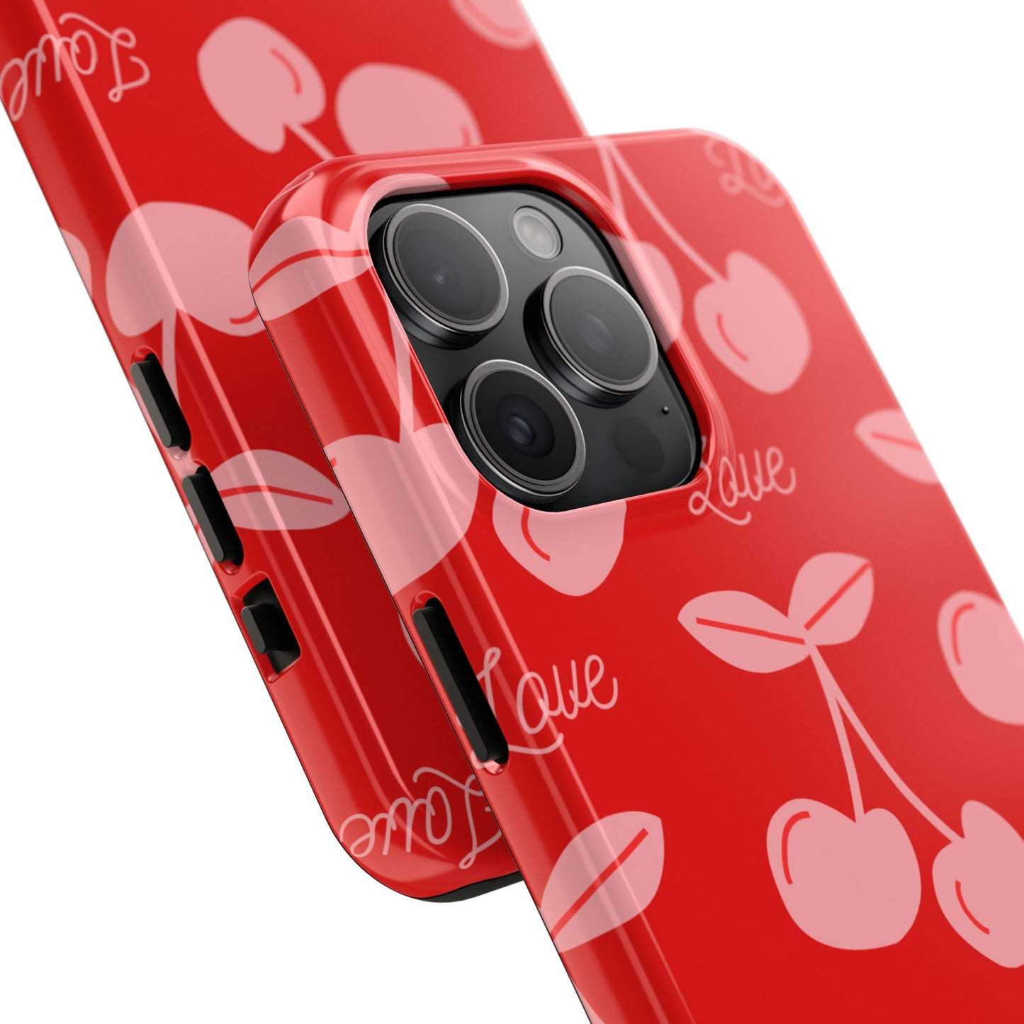 Cute Cherry Love Tough Phone Cases