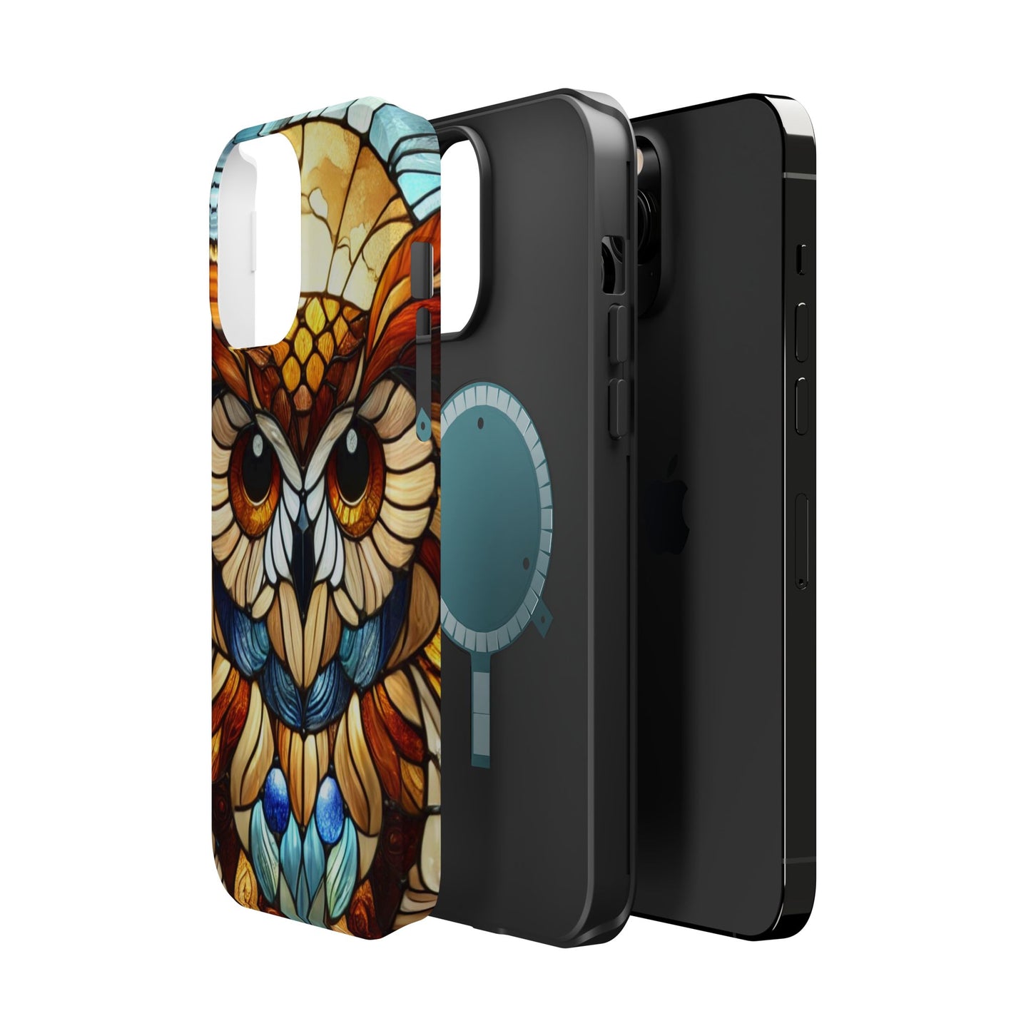 Bohemian Owl MAGNETIC Phone Case for Owl Lovers- Perfect Gift for Iphone