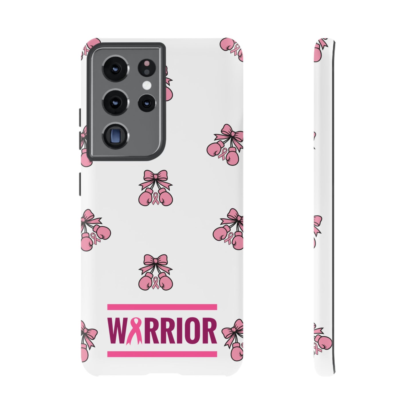 Phone Case - Pink Warrior Cancer Awareness Gift for Breast Cancer Survivor for Samsung