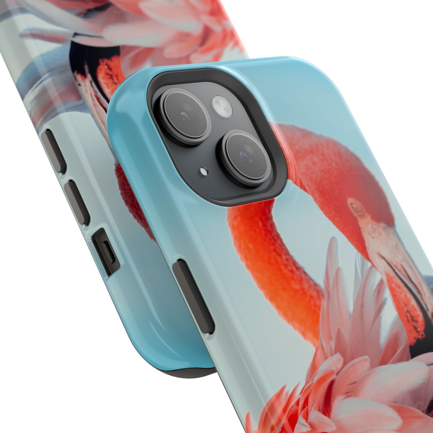 Vibrant Flamingo, Tropical MAGNETIC Phone Case