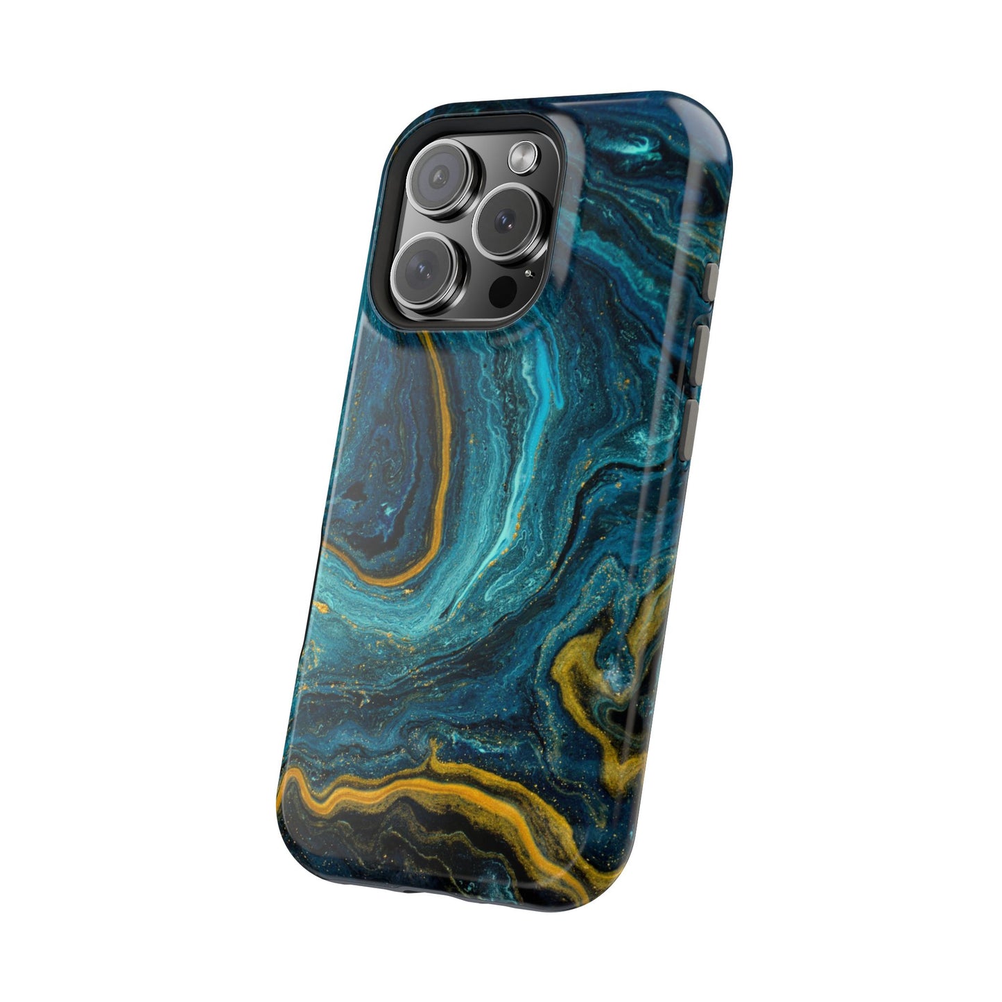 Marble Print MAGNETIC, Unique Tough Phone Case