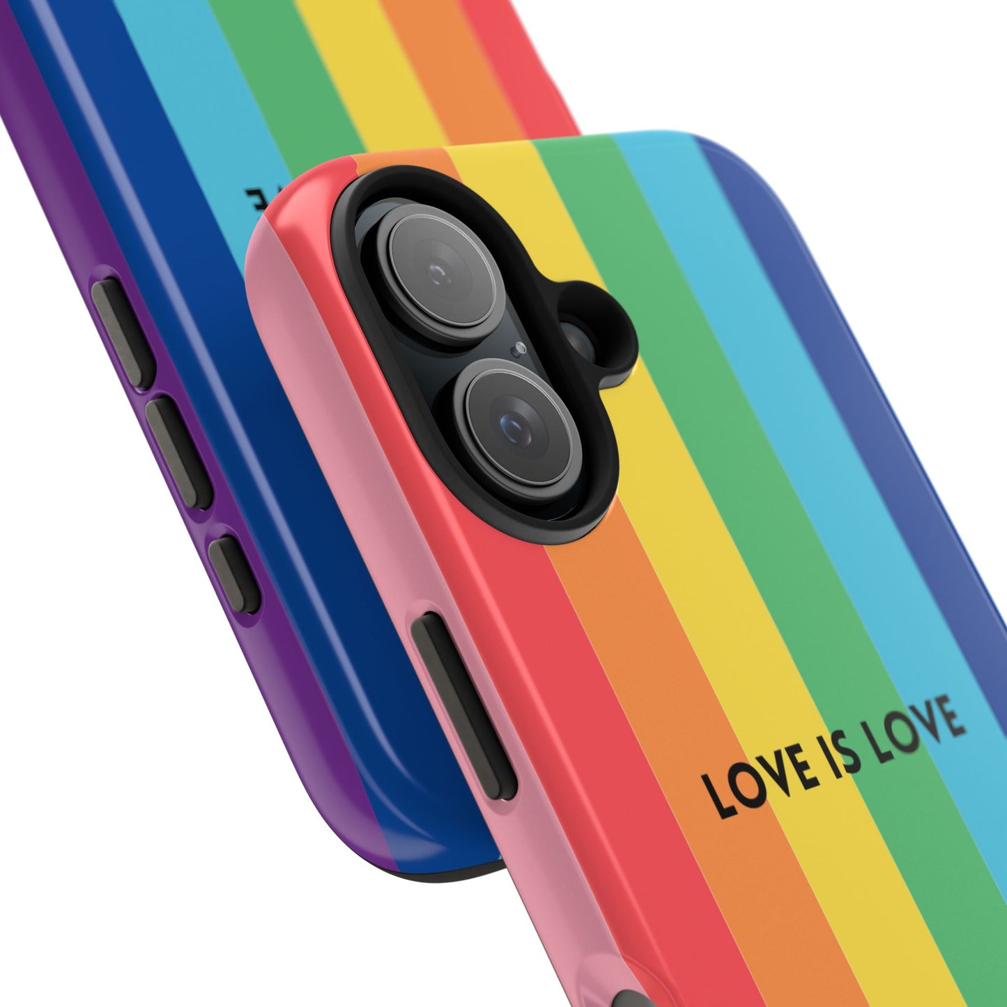 LOVE IS LOVE Colorful Love, Pride Tough Phone Case