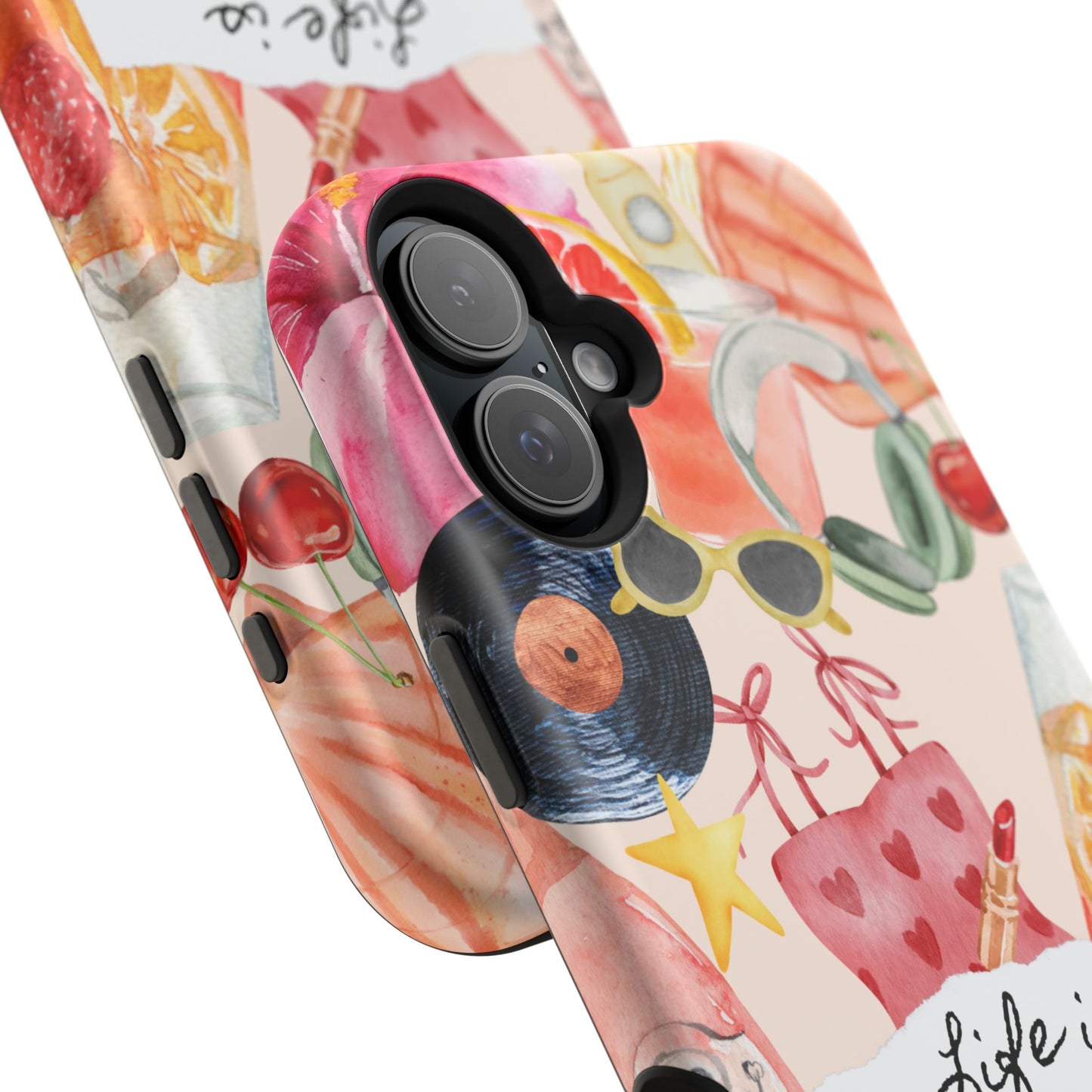Life is Wonderful, Stylish Phone Cover, Cute Phone Accessory, Gift for Her, Summer Vibe Phone Case