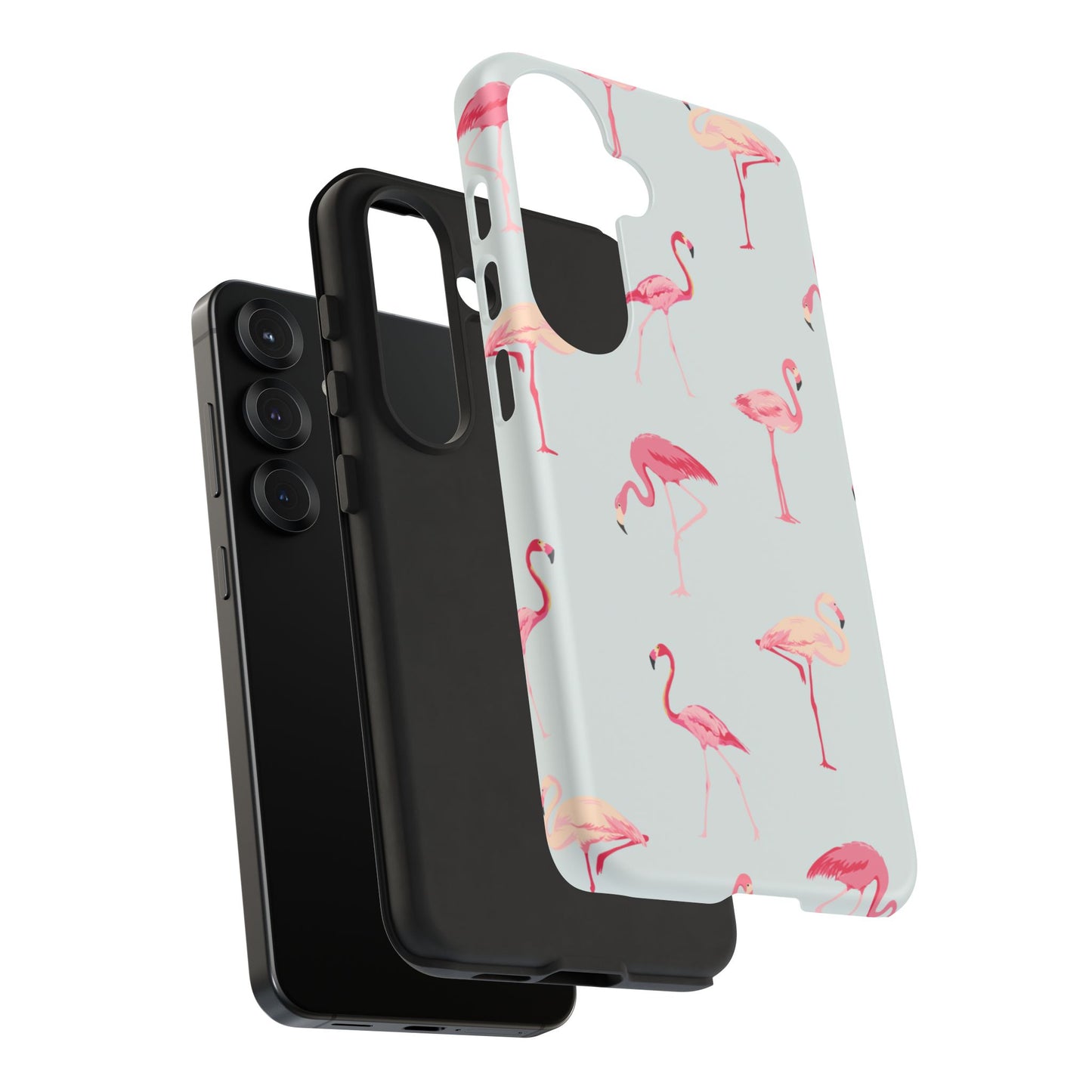 Stylish Flamingo, Summer Vibes Tough Phone Case for Samsung