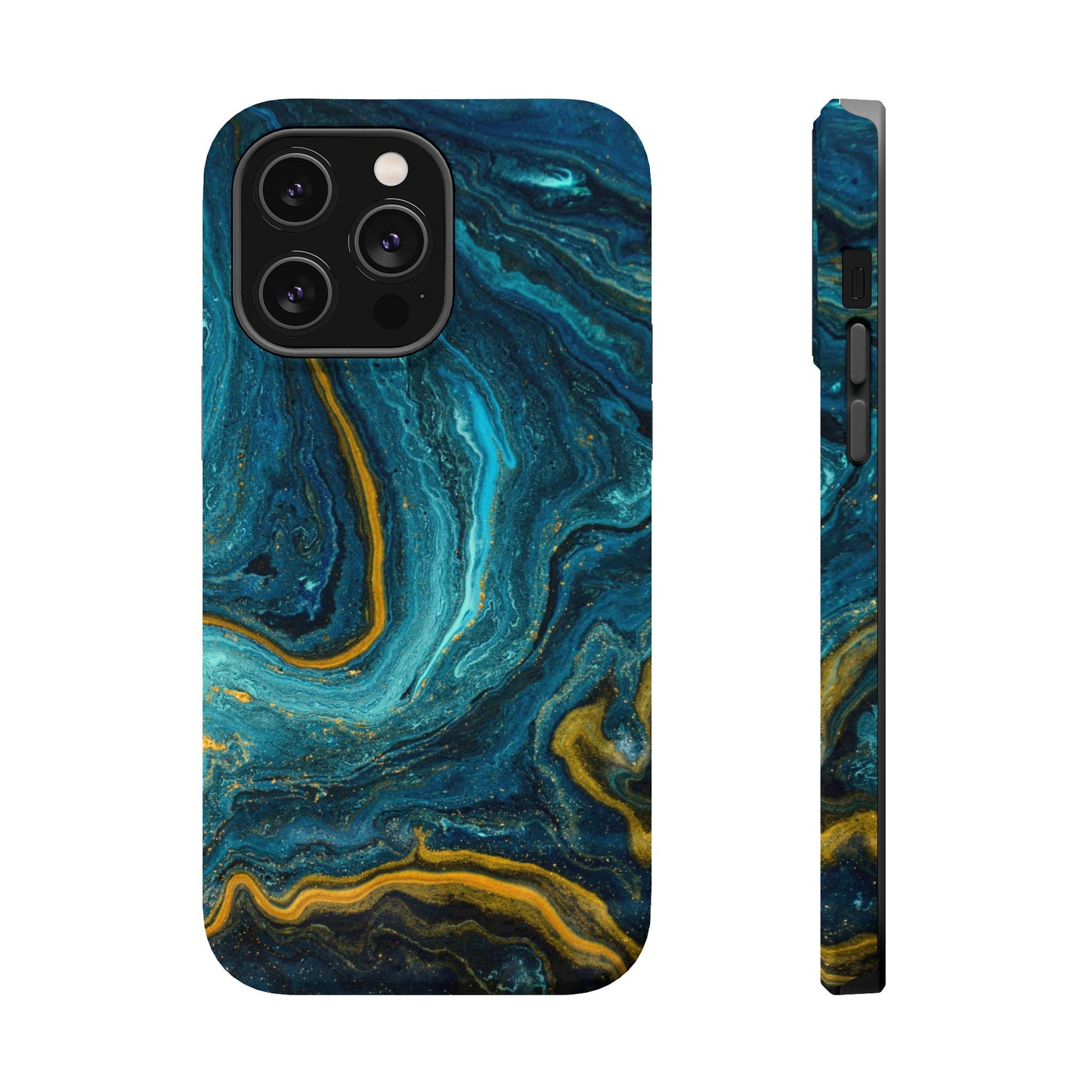 Marble Print MAGNETIC, Unique Tough Phone Case