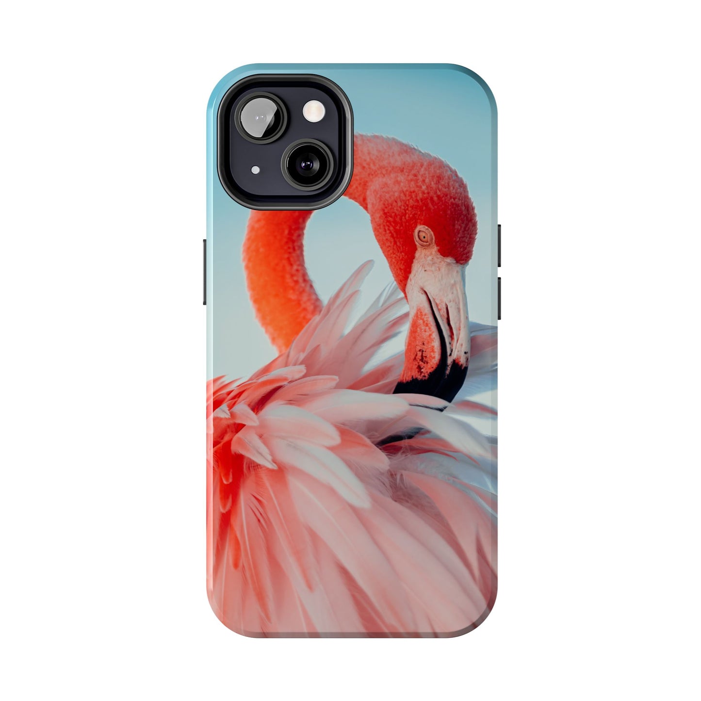 Vibrant Flamingo, Tropical Phone Case