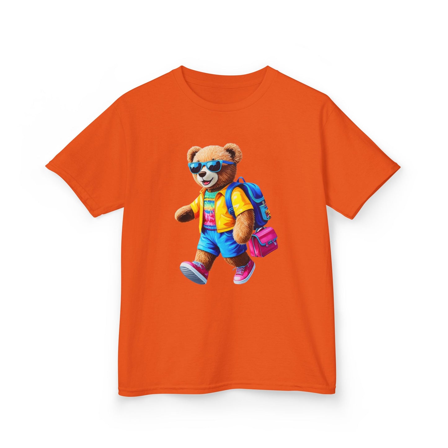 Cool Bear Kids Tee, Kids Cotton T-shirt, Cute Animal Shirt, Back to School Tee, Fun Bear Graphic Tee