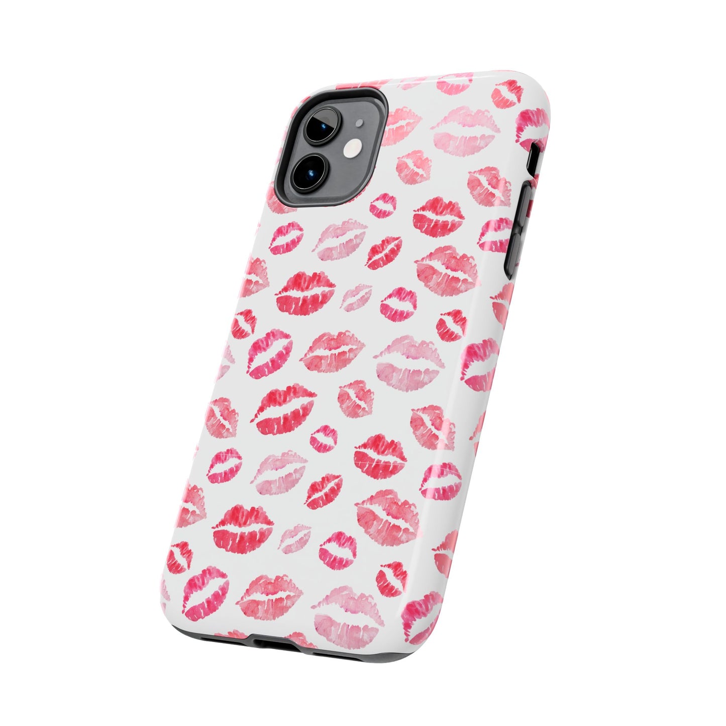 Kiss Pattern Tough Phone Cases, Cute, Unique for Iphone