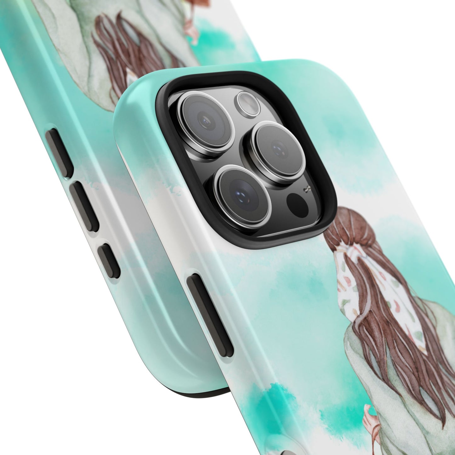 Whimsical Woman Tough Phone Case