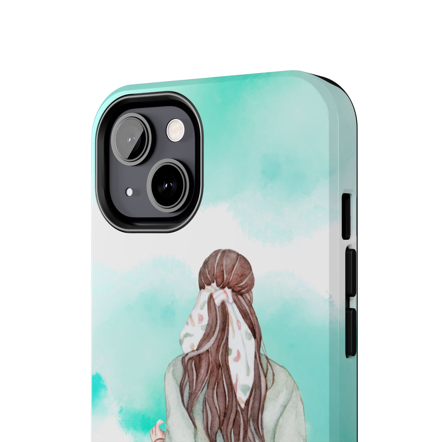 Whimsical Woman Tough Phone Case