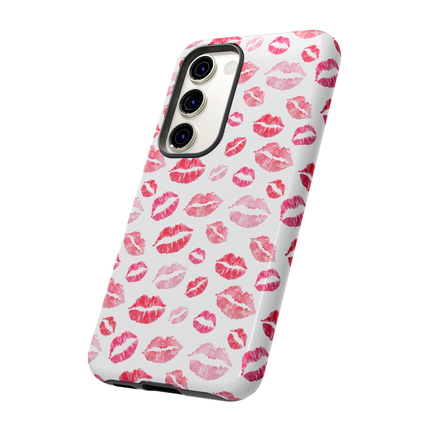 Kiss Pattern Tough Phone Cases, Cute, Unique for Samsung