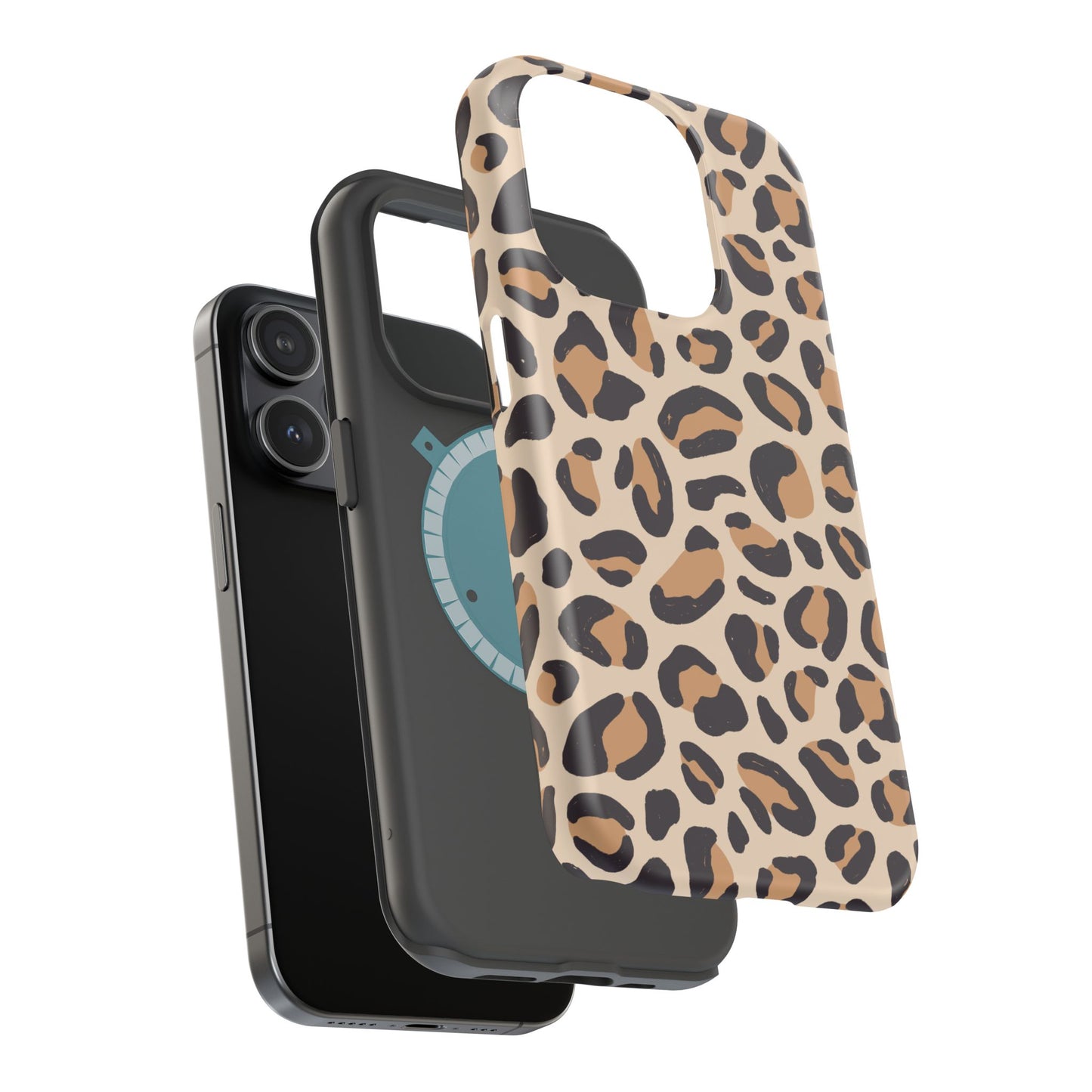 Stylish Leopard Trendy MAGNETIC Phone Case for Iphone