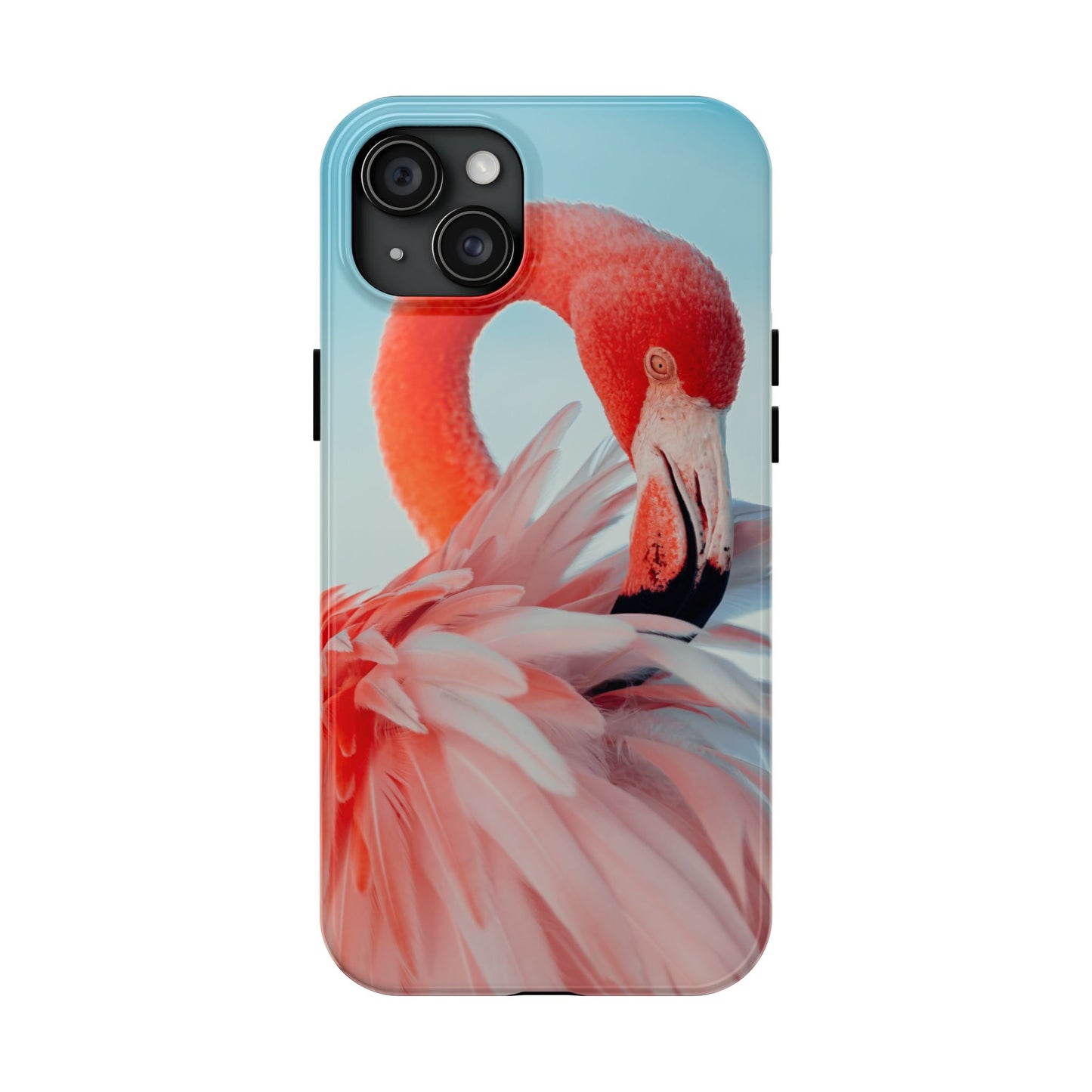Vibrant Flamingo, Tropical Phone Case