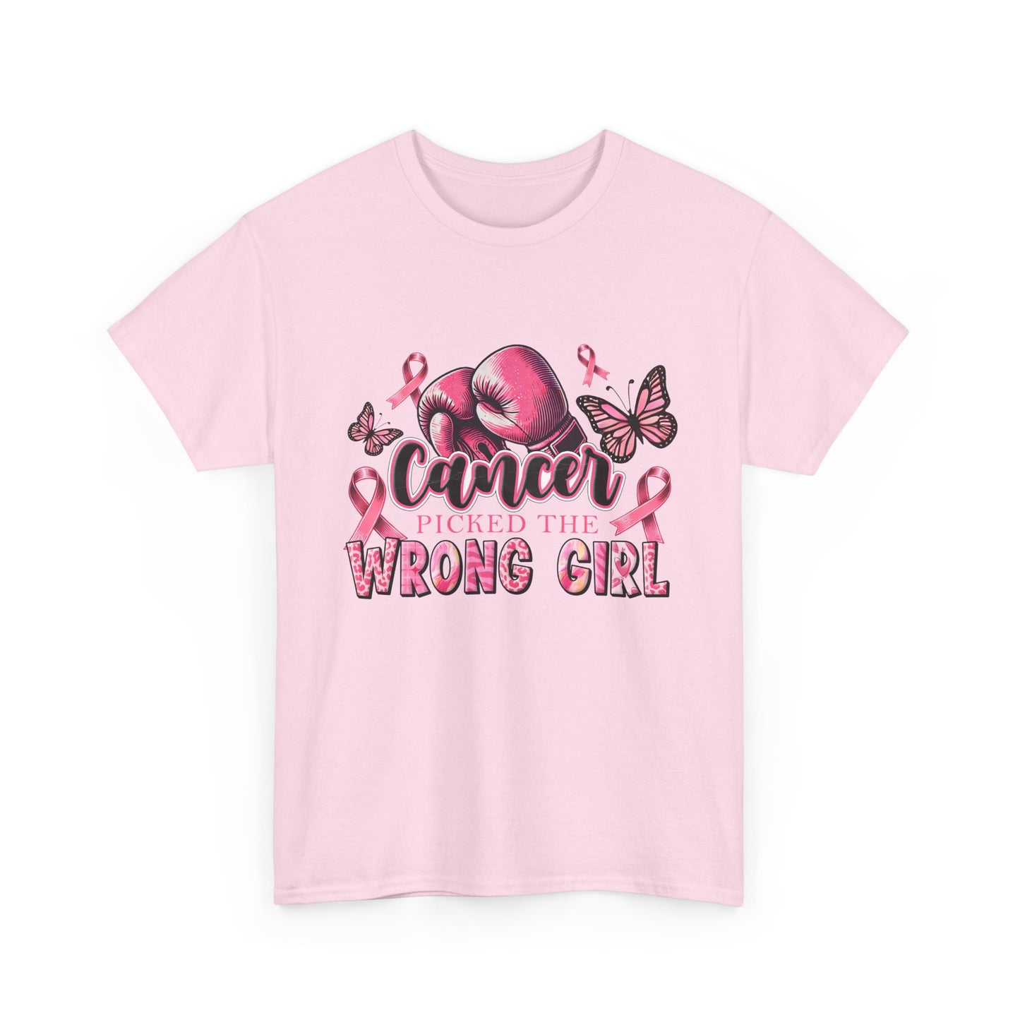 Cancer Awareness Tee - Picked the Wrong Girl Unisex Cotton Shirt