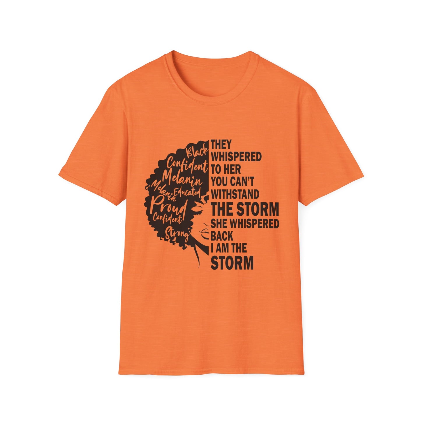 Empowered Black Woman T-Shirt - Inspirational Graphic Tee