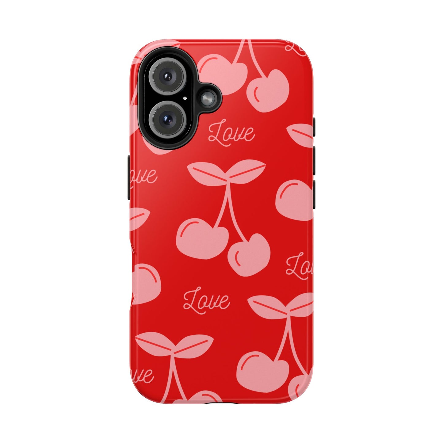 Cute Cherry Love Tough Phone Cases