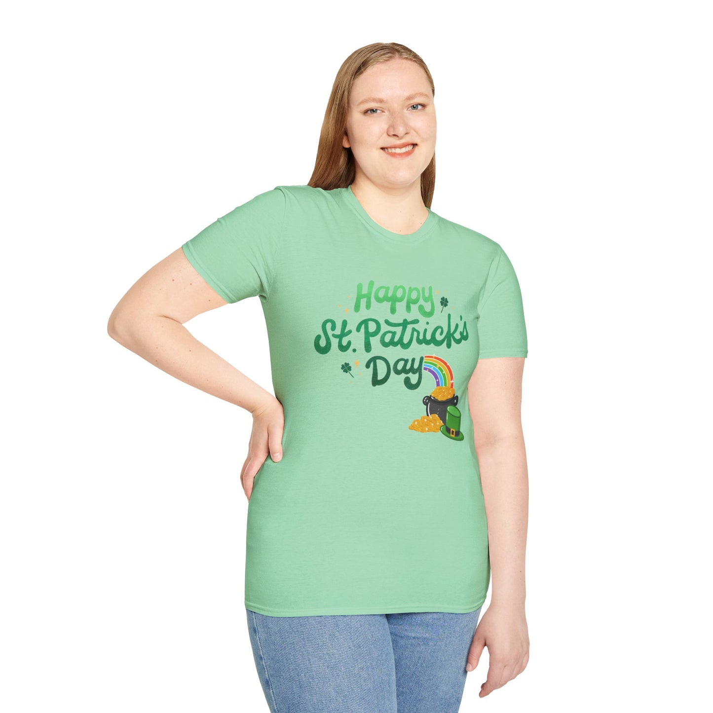 Happy St. Patrick's Day Unisex Softstyle T-Shirt