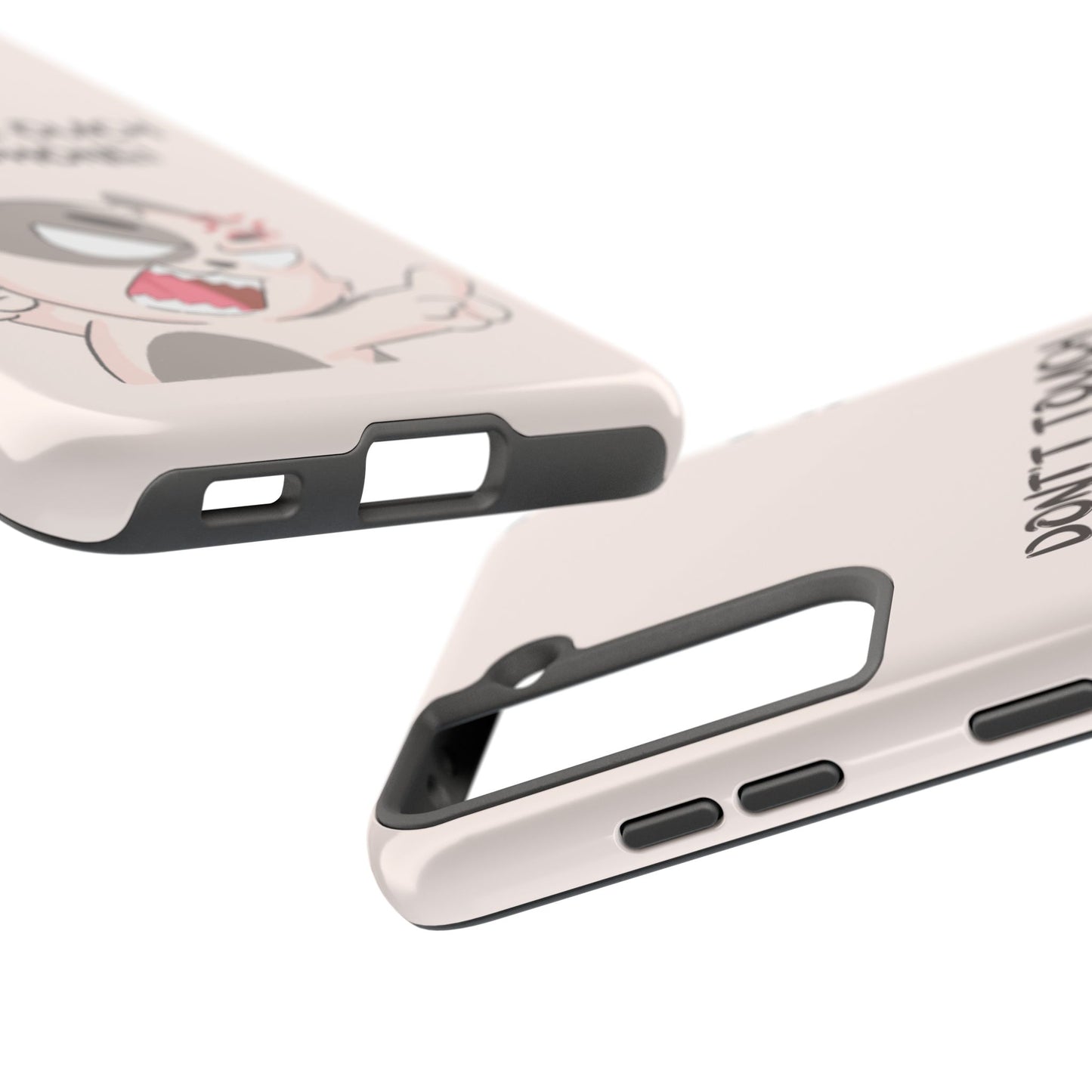 Funny Cat - Don't Touch My Phone! Tough Phone Case