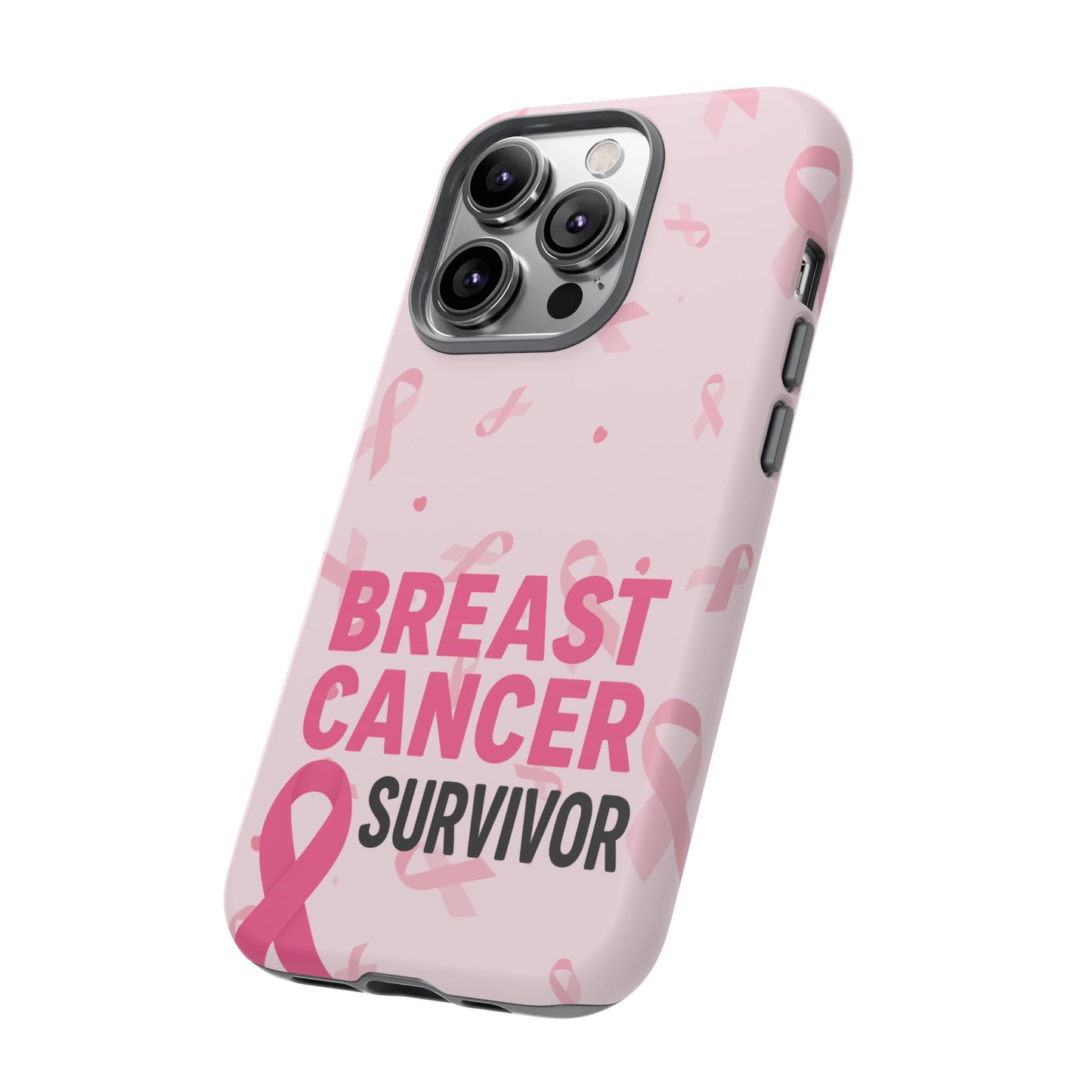 Breast Cancer Survivor Phone Case - Supportive Gift for Fighters, Fighters & Cherished Friends, Awareness Month Essentials