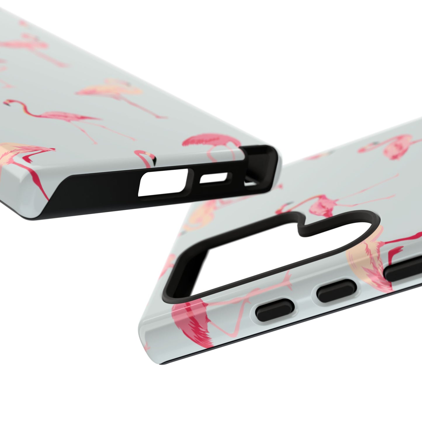 Stylish Flamingo, Summer Vibes Tough Phone Case for Samsung