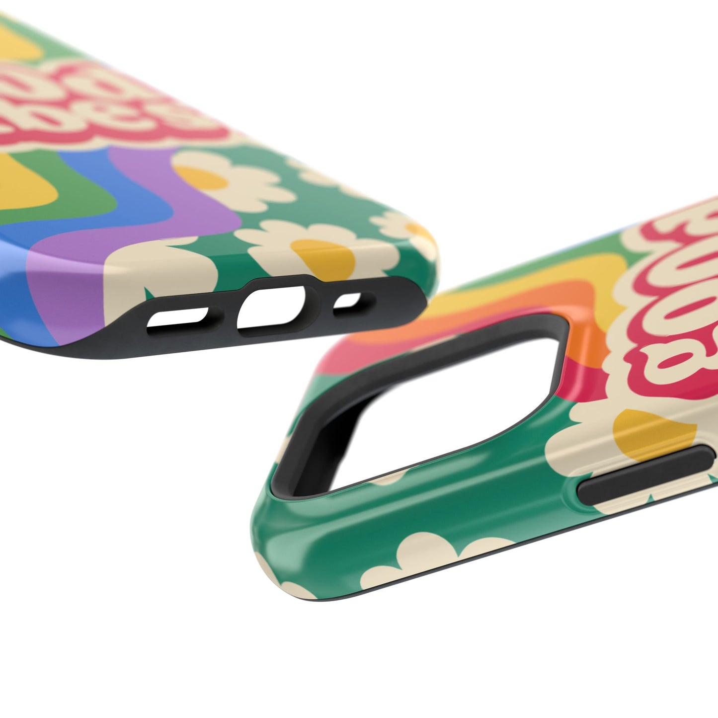 Good Vibes MAGNETIC Tough Phone Cases, Colorful, Cheerful Phone Protection, Gifts for Friends