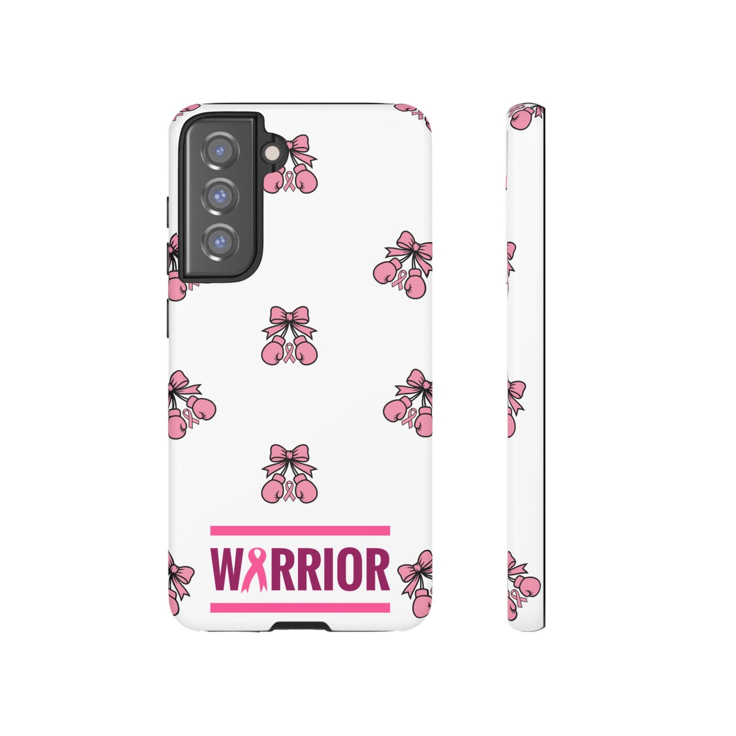 Phone Case - Pink Warrior Cancer Awareness Gift for Breast Cancer Survivor for Samsung