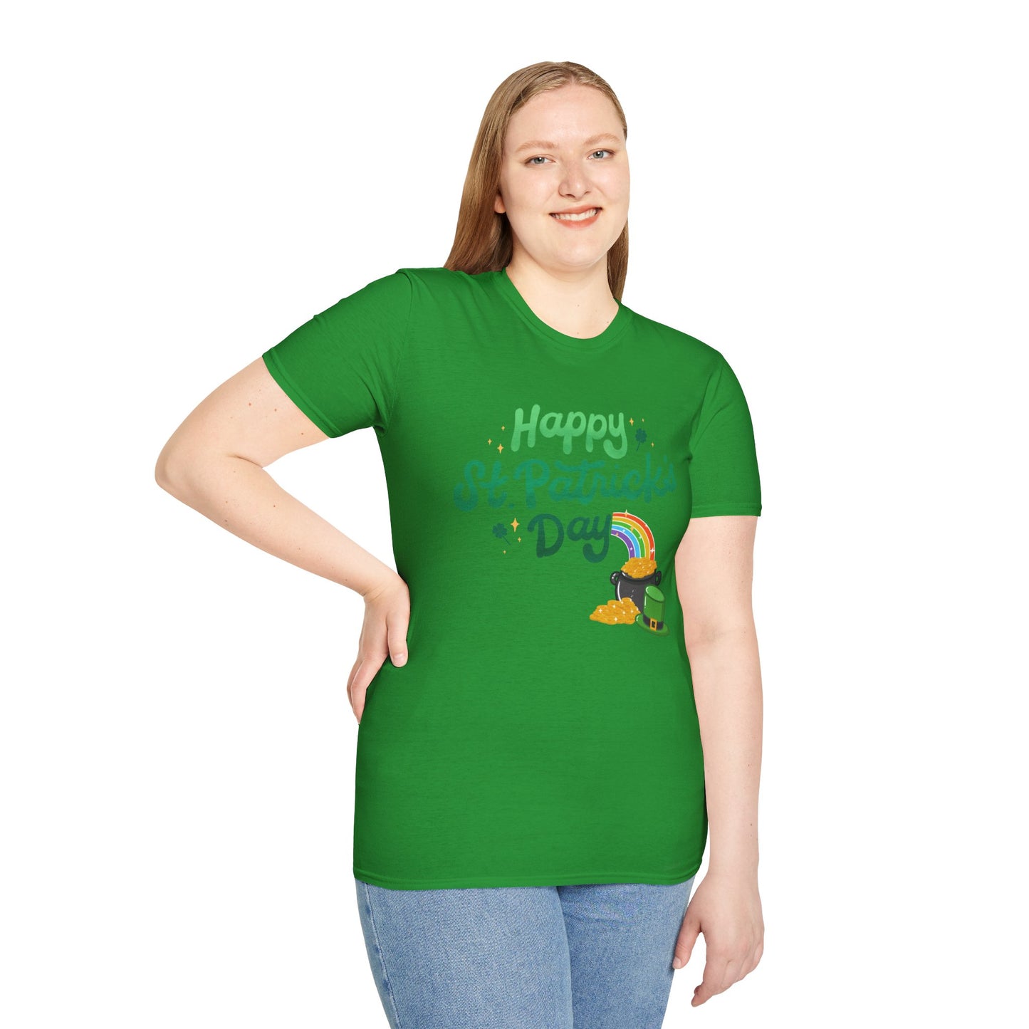 Happy St. Patrick's Day Unisex Softstyle T-Shirt
