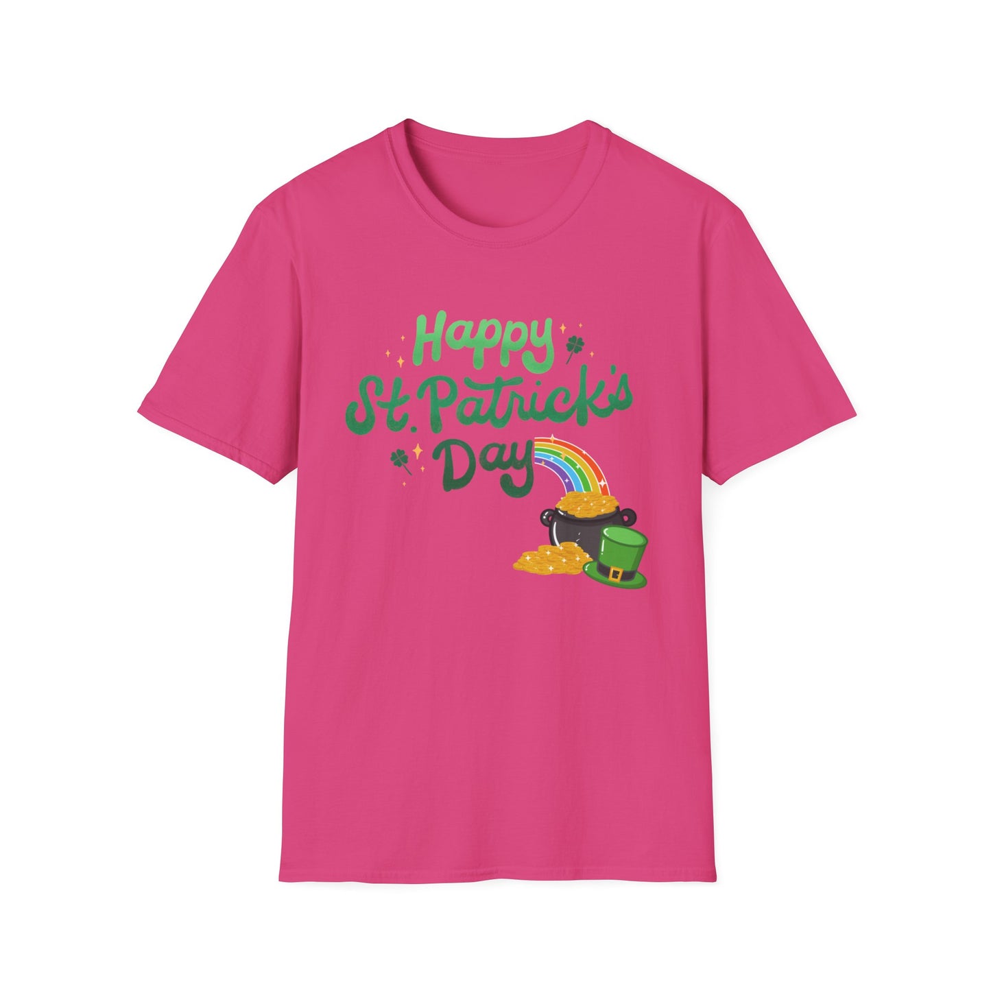 Happy St. Patrick's Day Unisex Softstyle T-Shirt