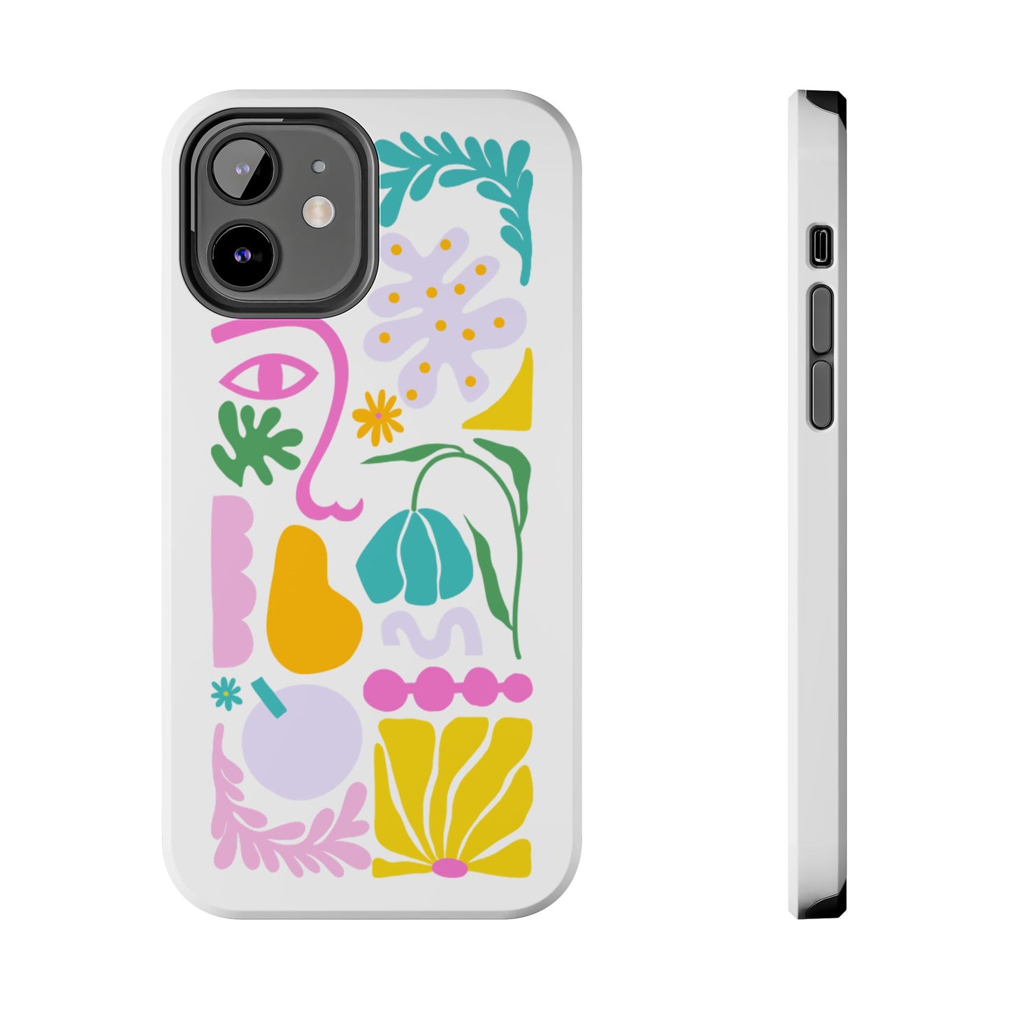 Vibrant Floral Phone Cases, Tough Smartphone Cover, Artistic Cell Phone Protector, Unique Gift for All Occasions, Trendy Tech Accessory