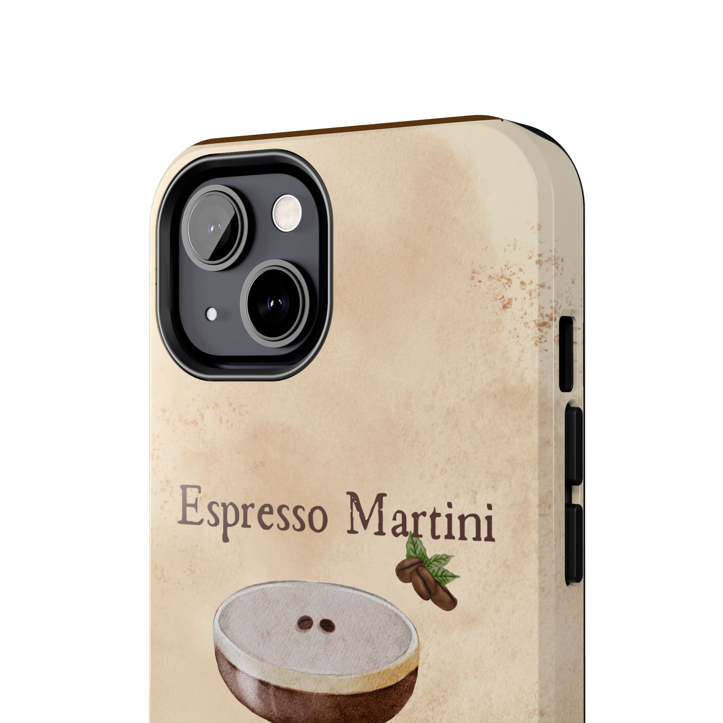 Espresso Martini Tough Phone Cases | Stylish Drink Design | Unique Gift for Cocktail Lovers | Perfect for Any Occasion