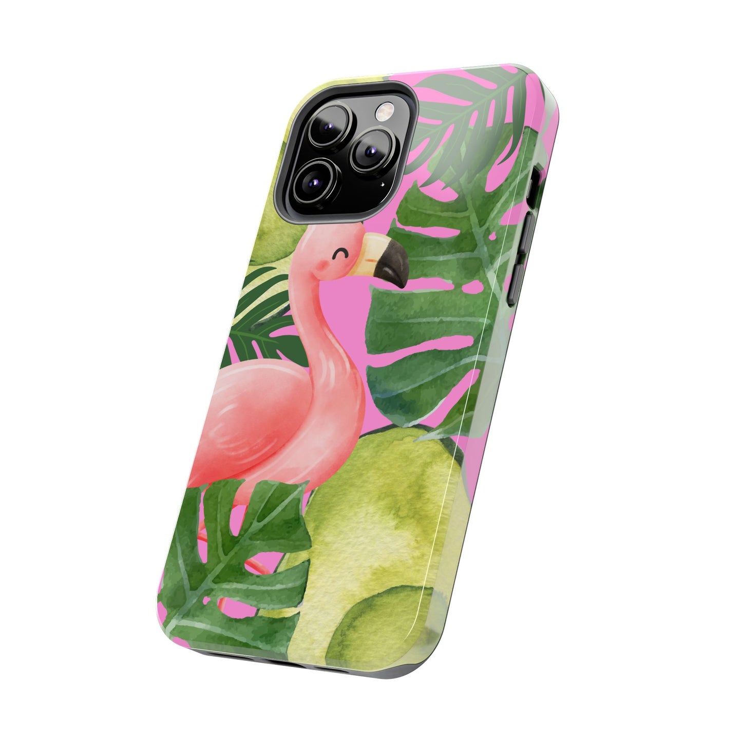 Tropical Flamingo, Cute, Summer Vibes Tough Phone Case