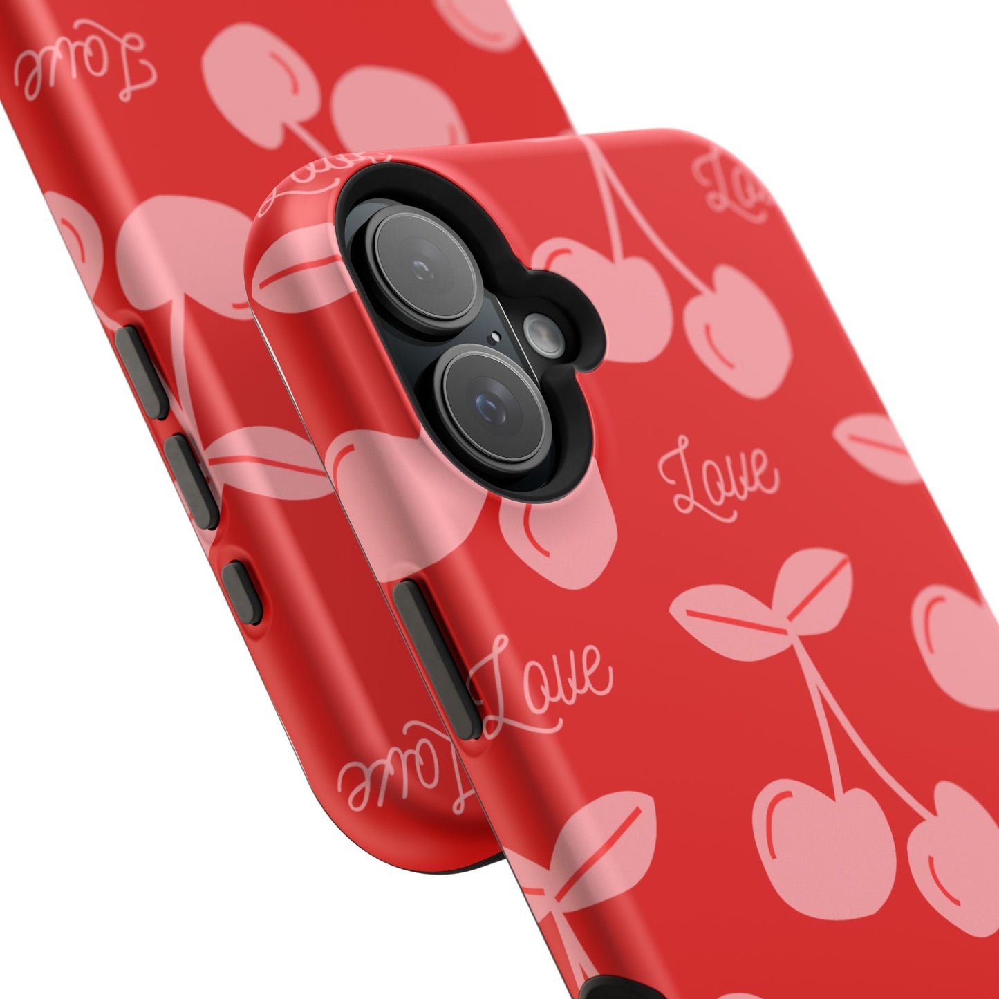 Cherry Love MAGNETIC Tough Cases, Cute Protection, Gift for Her, Valentine's Day