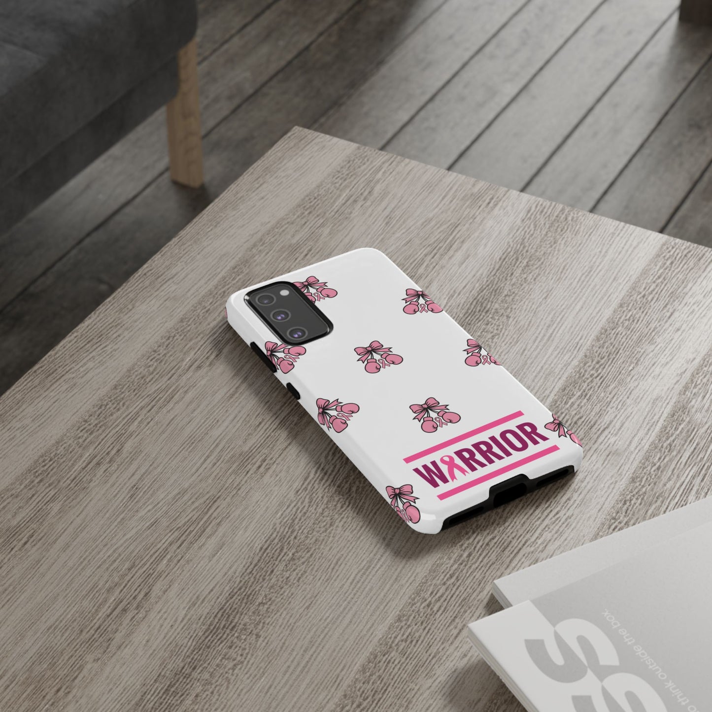 Phone Case - Pink Warrior Cancer Awareness Gift for Breast Cancer Survivor for Samsung