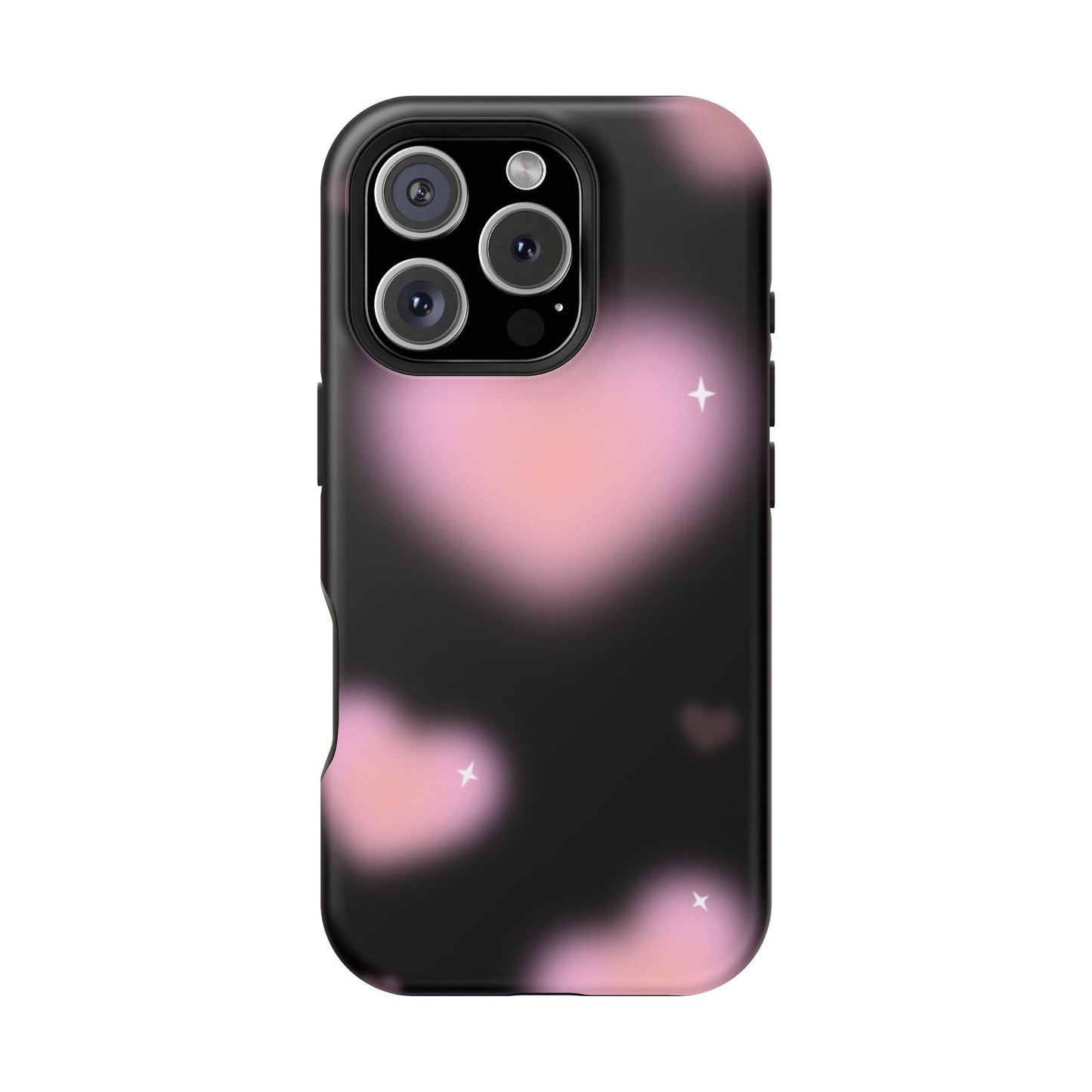 Romantic Pink Heart Pattern MAGNETIC Phone Case