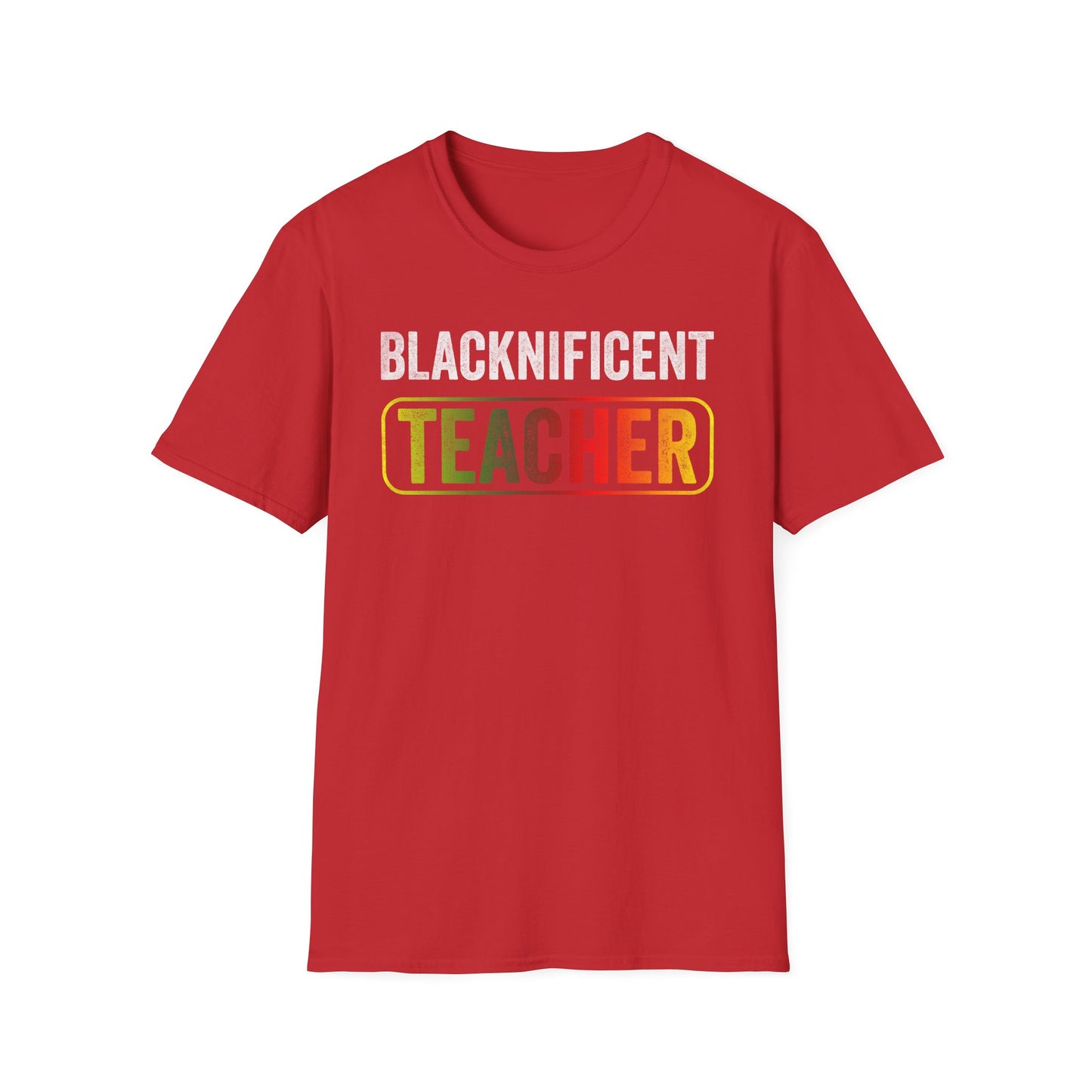 Blacknificent Teacher Unisex T-Shirt | Empowering Educator Tee | Great for Teacher's Day & Appreciation Events