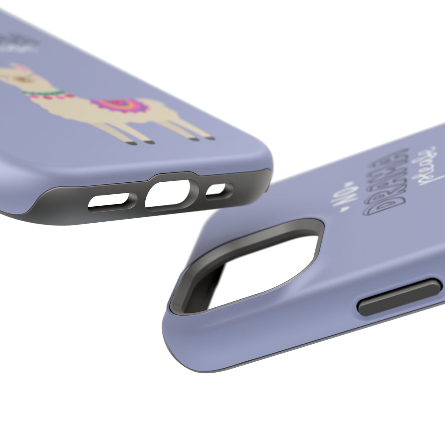 Cute Llama - No Drama MAGNETIC Tough Phone Case